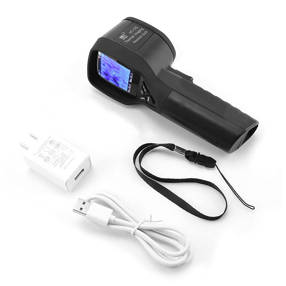 HT-175 High Resolution Thermographic Camera | Durable Infrared Imaging Device | Portable IR Imager for Agriculture, Firefighting & Industrial Inspection | Compliant with U.S. Regulations | Perfect for Crop Monitoring, Fire Detection & Equipment Maintenance
