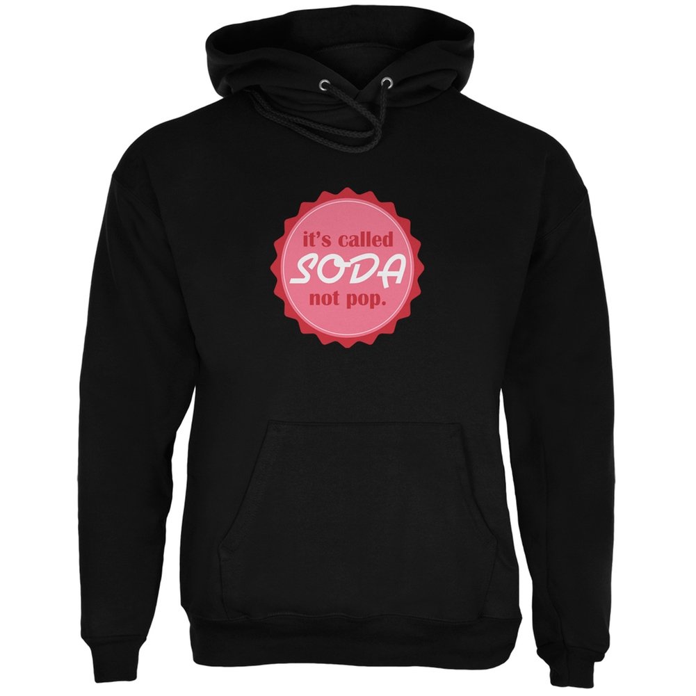 Black Adult Hoodie - Soft & Comfortable Pullover Sweatshirt for Men & Women | Perfect for Casual Wear, Gym, and Outdoor Activities