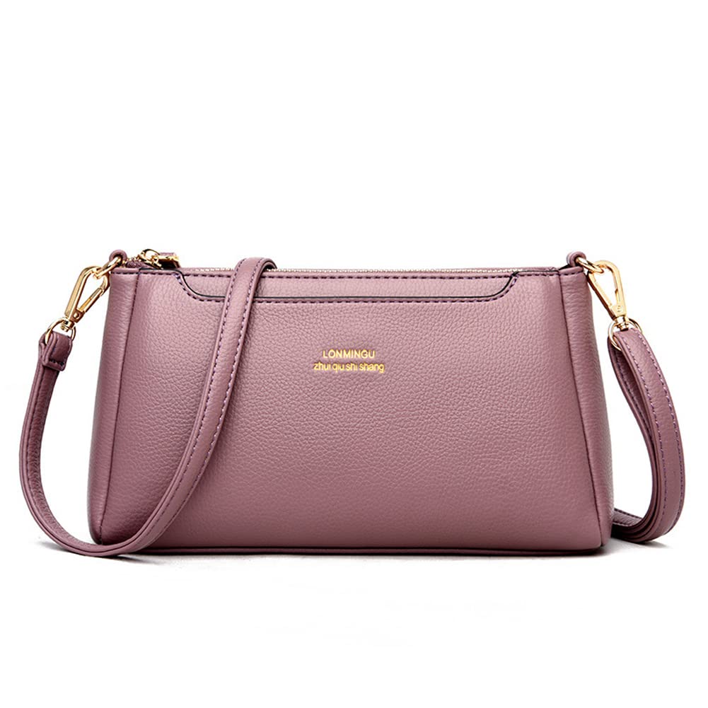 Leathario Women's Small Crossbody Shoulder Bag - Fashionable Cellphone Purse with Card Holder & Wallet - Perfect for Everyday Use, Travel, and Shopping