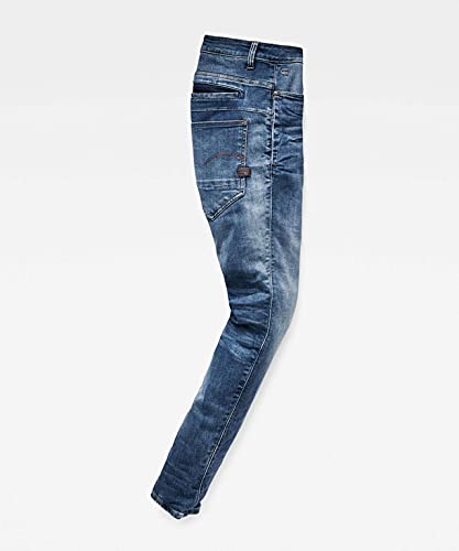 G-STAR Raw D-STAQ 3D Superslim Stretch Jeans for Men - Rink Superstretch Denim Pants | Slim Fit, Comfortable & Stylish for Casual Wear, Night Out & Everyday Fashion