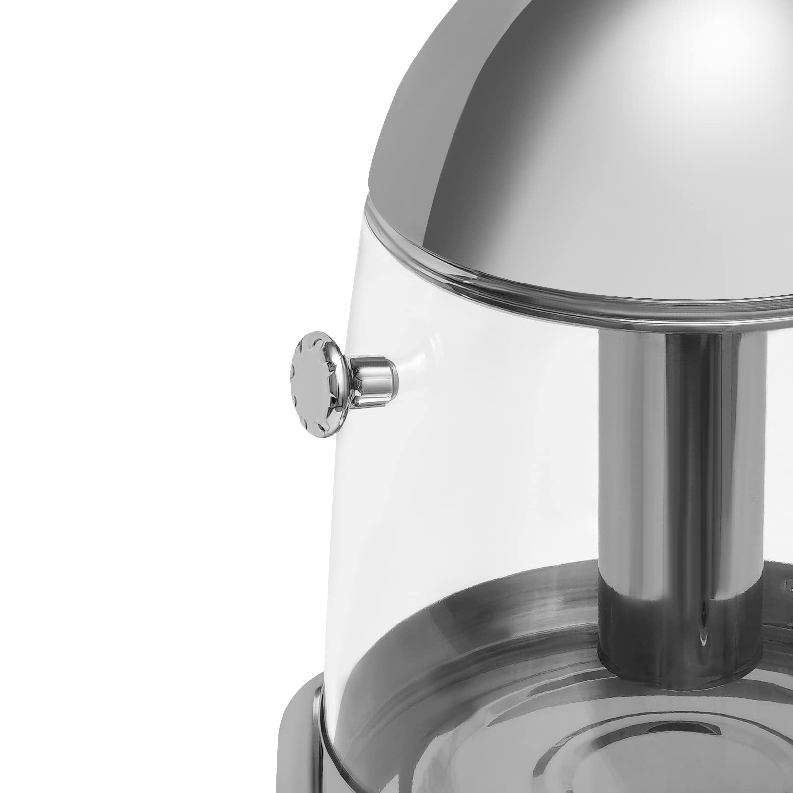 Xuthusman 12L/3.2gal Electric Hot Chocolate Dispenser - Stainless Steel Insulated Beverage Server with Adjustable Temperature for Coffee, Milk & Tea - Perfect for Cafes, Parties & Catering - Ideal for Home, Office, and Commercial Use (Transparent PC Model)