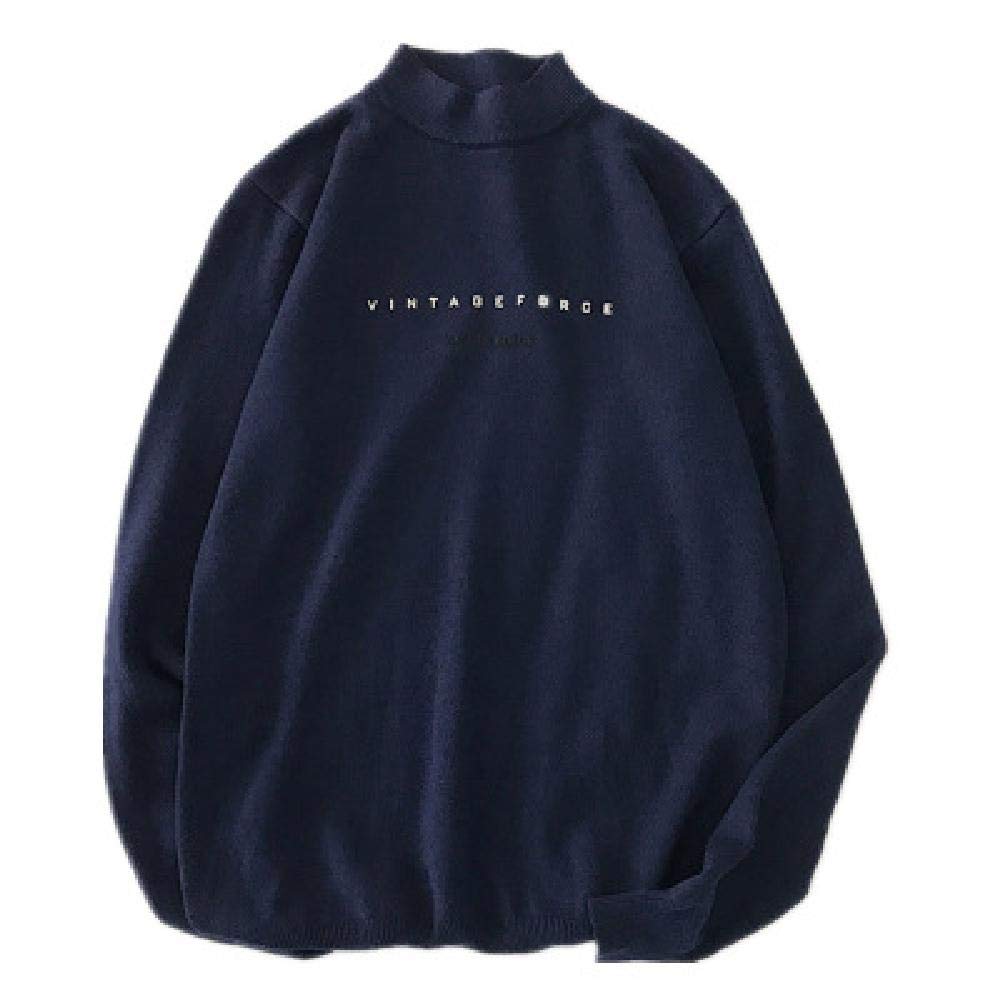 ZRUIYY Men's & Women's Fashion Half Turtleneck Sweater - Warm Winter Knit Pullover for Casual Outfits & Office Wear