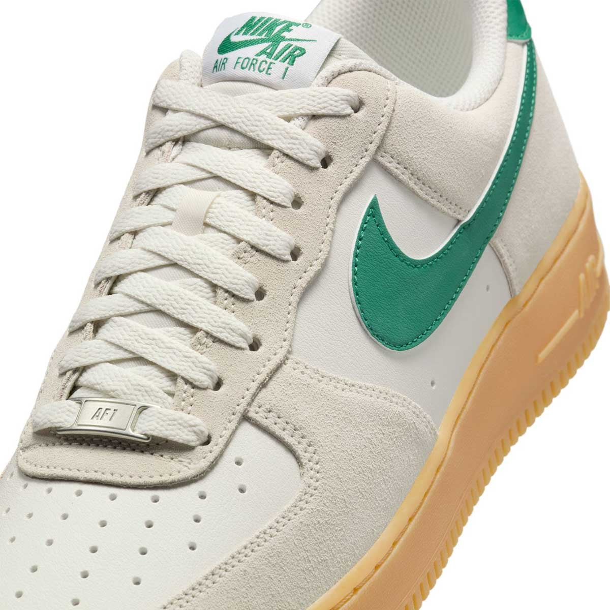 Nike Air Force 1 '07 LV8 'Phantom Malachite' Sneakers - Men's Basketball Shoes for Casual Wear & Street Style Fashion