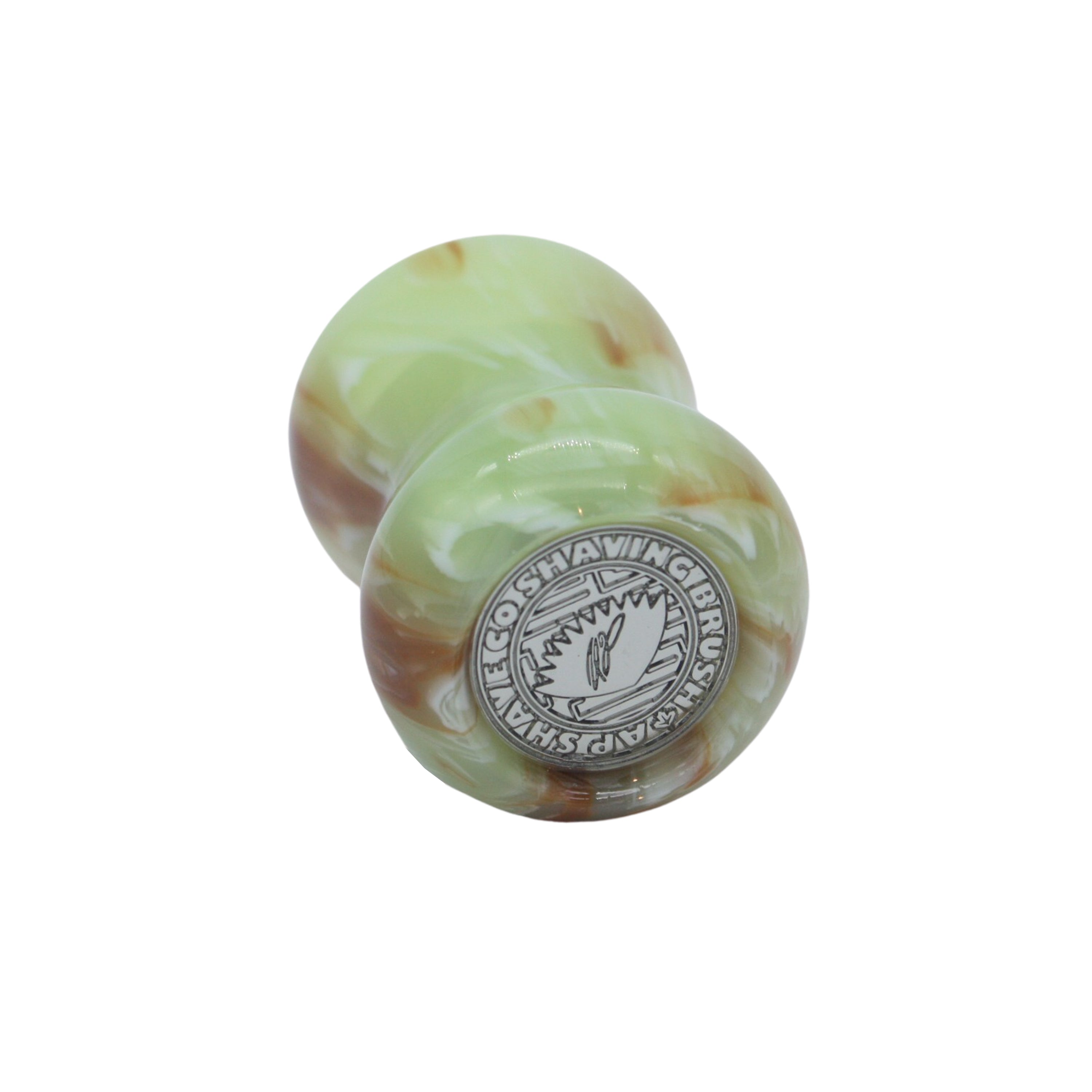 Premium Jade Handcrafted Shaving Brush Handle - Fits 24mm & 26mm Knots - Luxury Wet Shaving Accessory for Men's Grooming Routine
