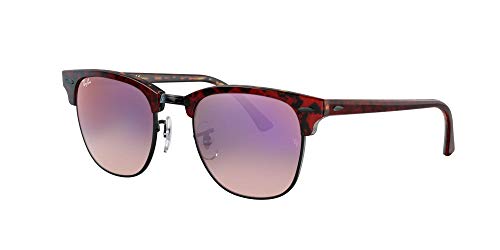 Transparent Red on Havana/Pink Gradient Violet