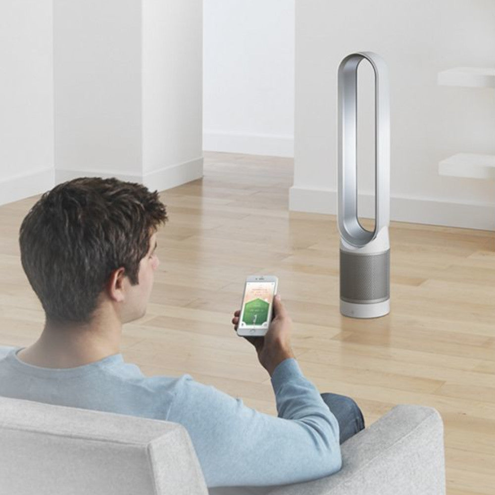 Refurbished Dyson TP02 Air Purifier & Fan Tower - Excellent Condition with 1 Year Warranty | Official Dyson Outlet | Perfect for Bedroom, Office & Home Air Circulation
