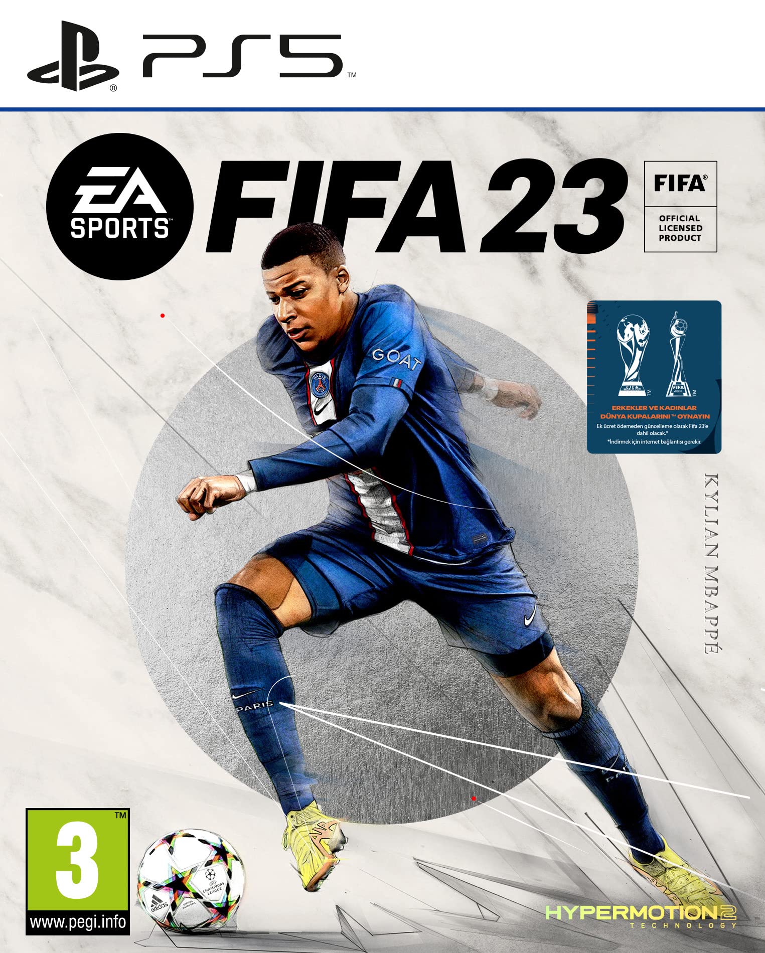 FIFA 23 PS5 Game - Latest Edition Soccer Simulation Video Game for PlayStation 5 | Perfect for Football Fans, Competitive Gaming & eSports Tournaments
