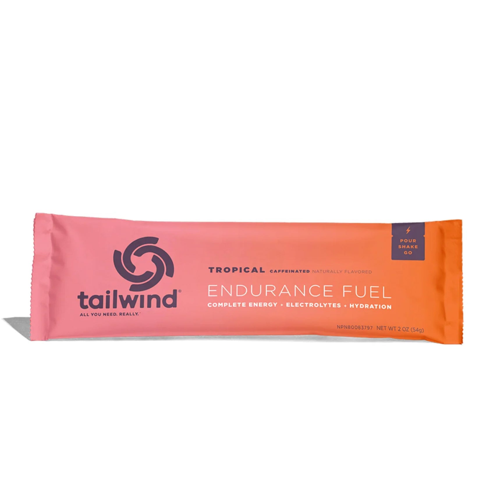Tailwind Endurance Fuel Caffeinated - Electrolyte Drink Mix for Runners & Cyclists | Energy Boost & Hydration for Long-Distance Workouts, Marathons & Outdoor Activities