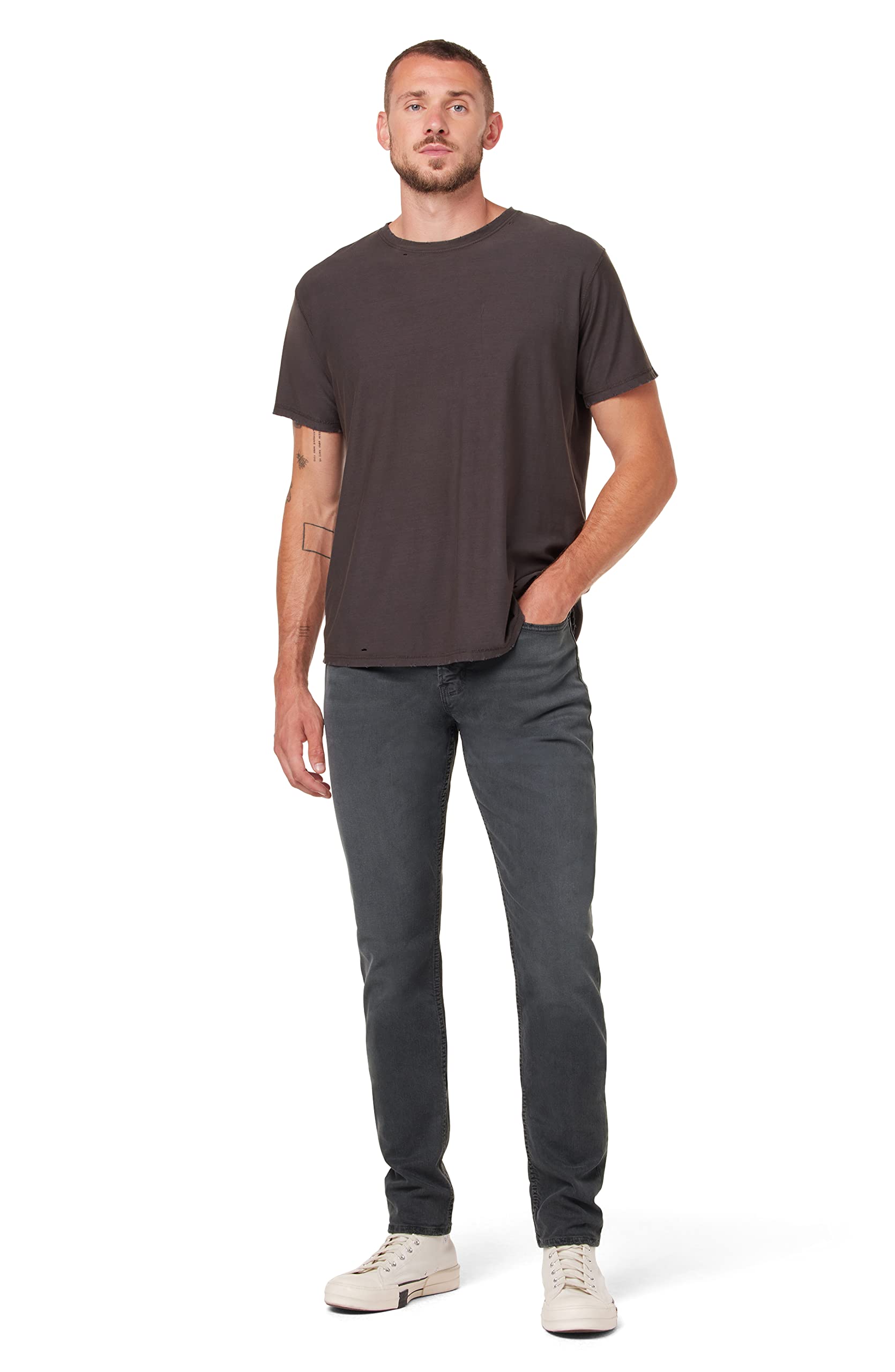HUDSON Men's Axl Slim Fit Stretch Denim Jeans - Comfortable & Stylish for Casual Wear, Work, and Night Out