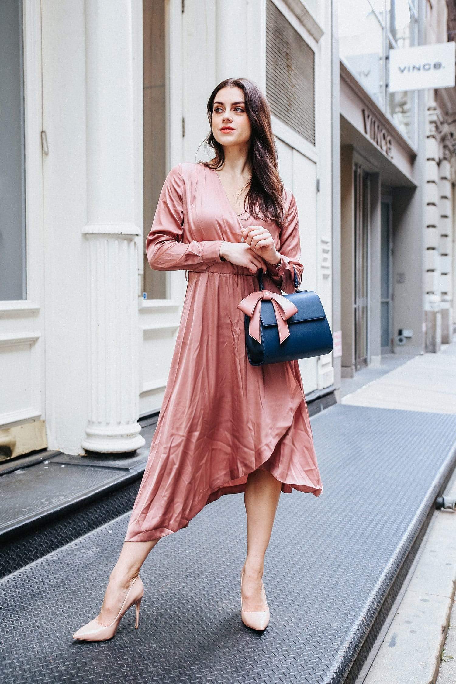 Vegan Leather Crossbody Handbag for Women | Cottontail Light Pink Purse | Perfect for Work, Travel & Everyday Use