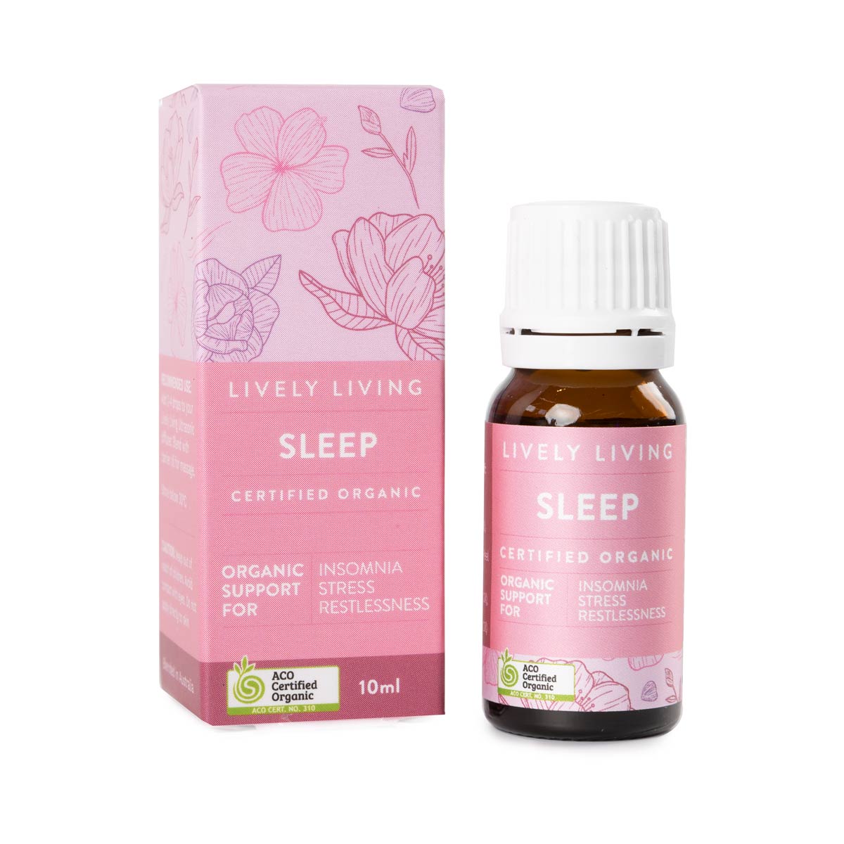 Organic Lavender Essential Oil for Sleep - 10ml Pure Aromatherapy Oil for Relaxation, Stress Relief & Better Sleep - Perfect for Diffusers, Massage & Bedtime Rituals