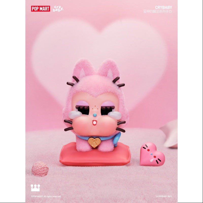 Crybaby Crying For Love Series - You're Purr Fect Kawaii Cat Plush Toy | Cute Emotional Support Stuffed Animal for Kids, Teens & Adults | Perfect Gift for Valentine's Day, Birthdays & Home Decor