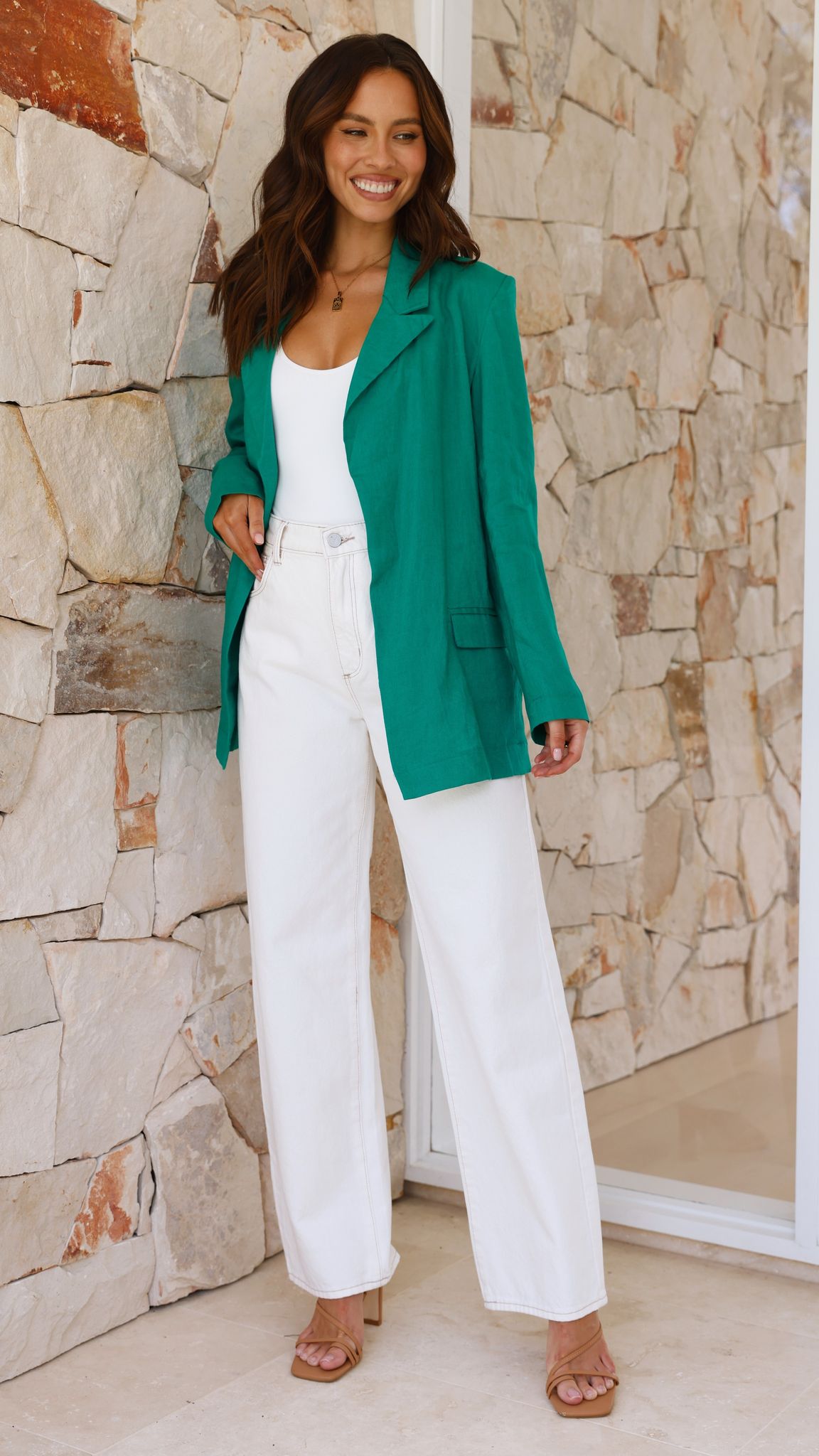 Stylish Mandee Blazer for Women - Trendy Apple Design - Perfect for Office Wear, Business Meetings & Formal Occasions
