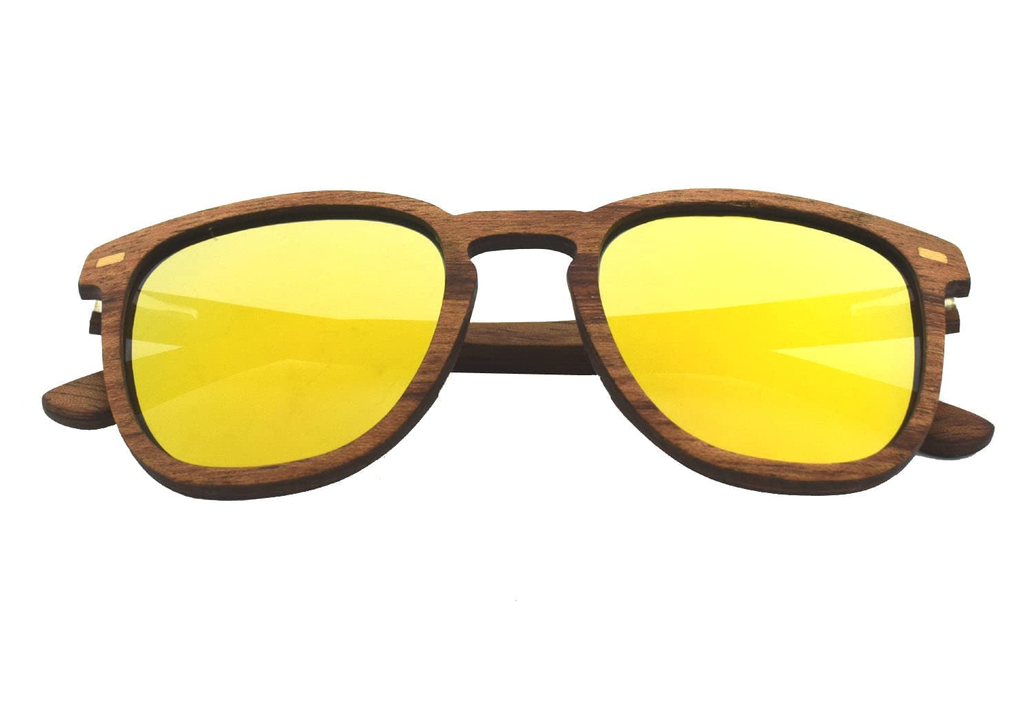 Polarized Wooden Sunglasses for Men & Women - UV400 Protection, Lightweight & Durable Circuit Design - Perfect for Outdoor, Driving, Beach & Fashion
