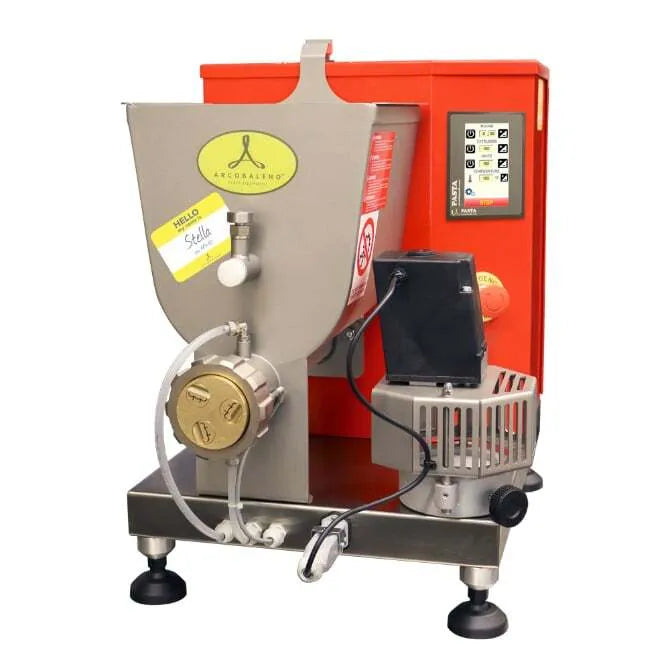 Arcobaleno AEX30 Stainless Steel Pasta Extruder Machine with 2 Dies - Professional Pasta Maker for Homemade Italian Noodles, Ravioli & Macaroni | Perfect for Restaurants, Home Kitchens & Gourmet Cooking