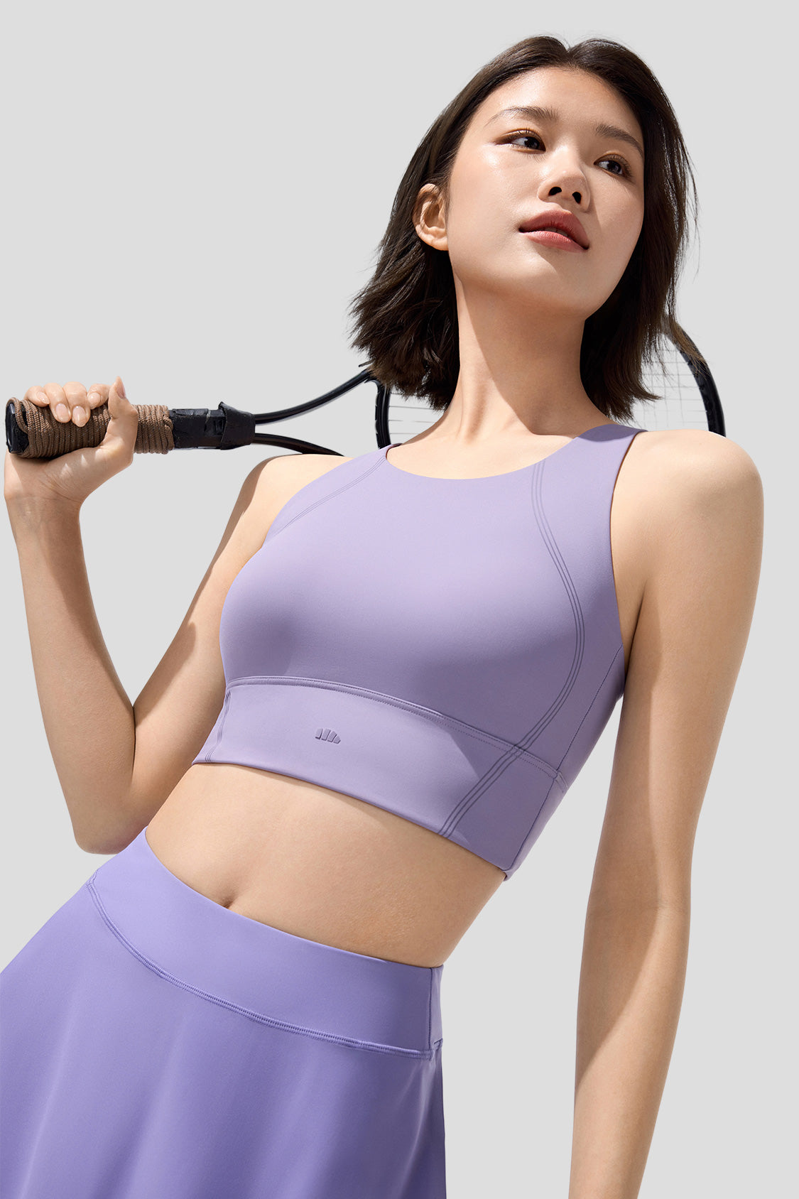 Impact Women's Shock Absorb Sports Bra UPF50+ - High Support Workout Top for Running, Yoga & Gym - Moisture Wicking & Breathable Activewear