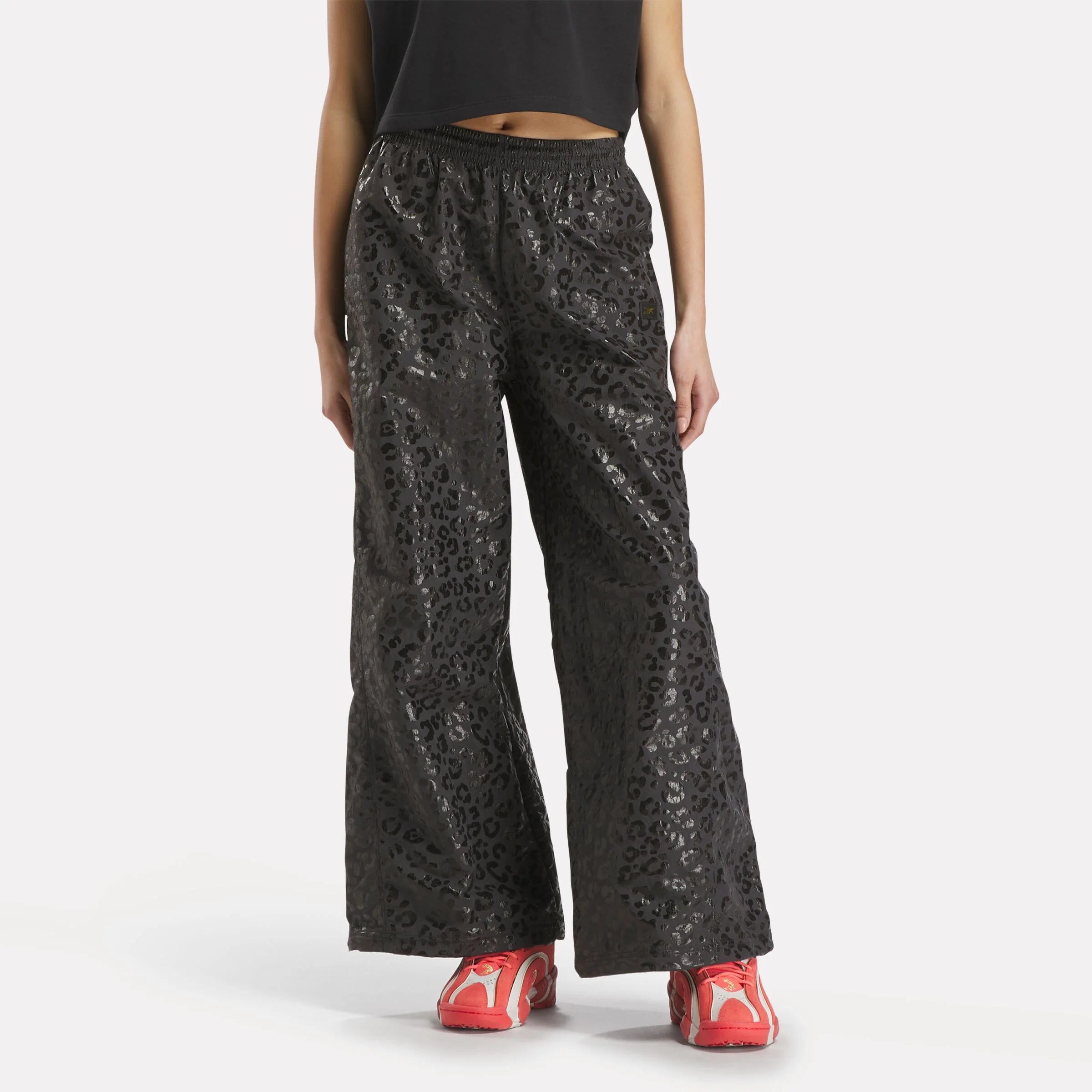 Reebok X Angel Reese Women's Basketball Pants - Washed Black | Comfortable Workout & Streetwear for Female Athletes