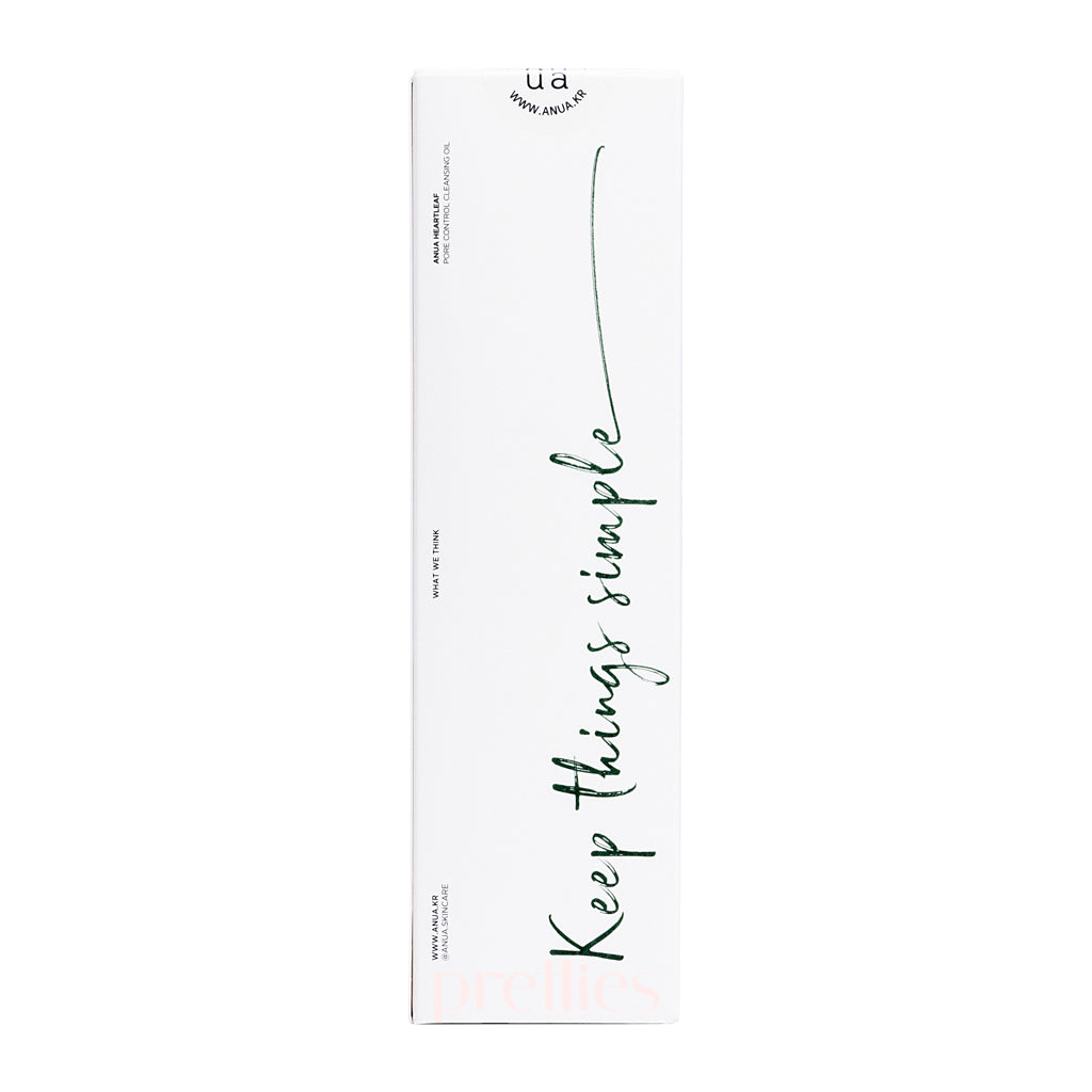 ANUA Heartleaf Pore Control Cleansing Oil 200ml - Korean Skincare for Oily & Acne-Prone Skin - Deep Cleansing & Makeup Remover for Daily Face Wash Routine