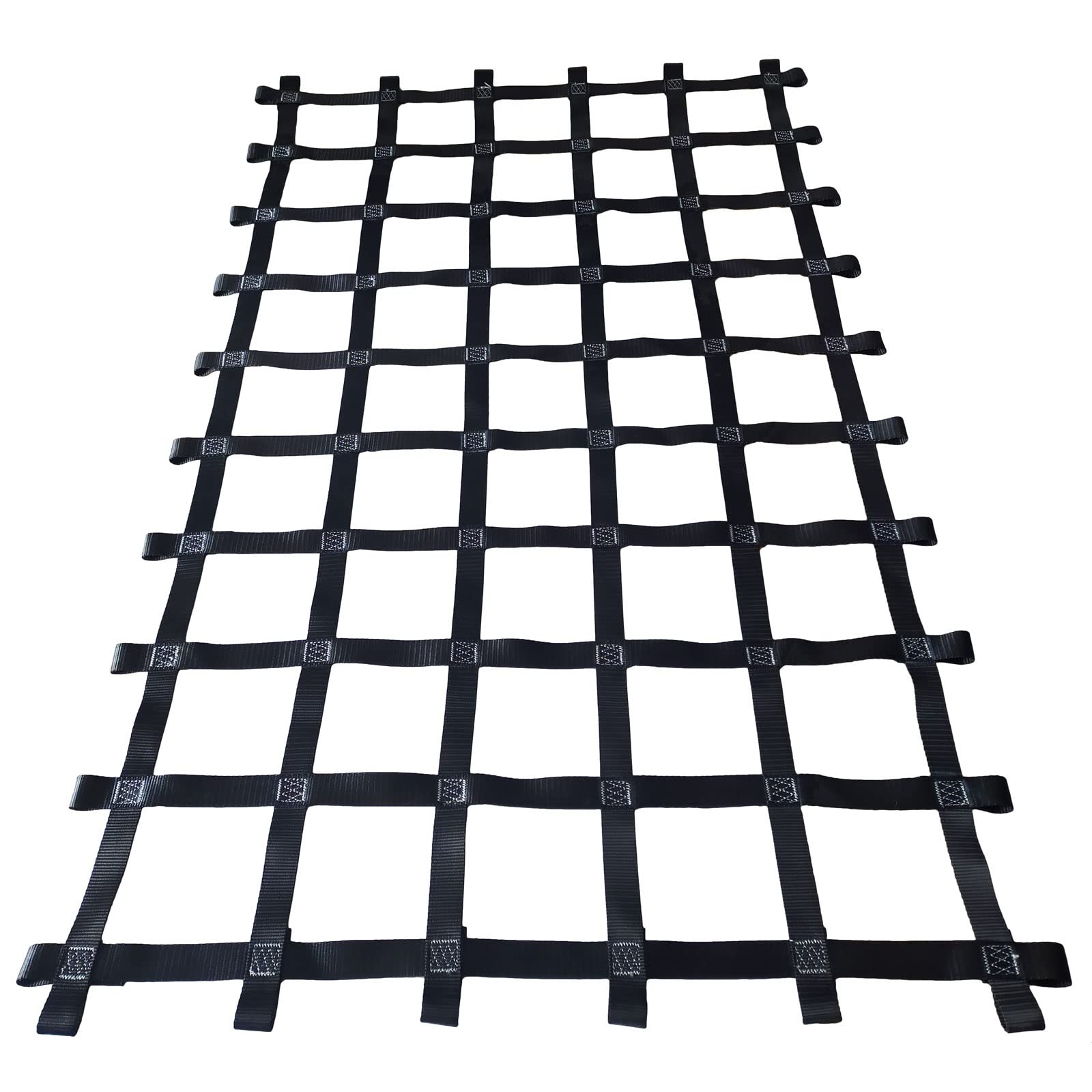 Heavy Duty Cargo Net for Pickup Truck Bed - Customizable Auto SUV Trunk Storage, Roof Rack & Tailgate Mesh Cover | Perfect for Road Trips, Camping Gear & Secure Transport