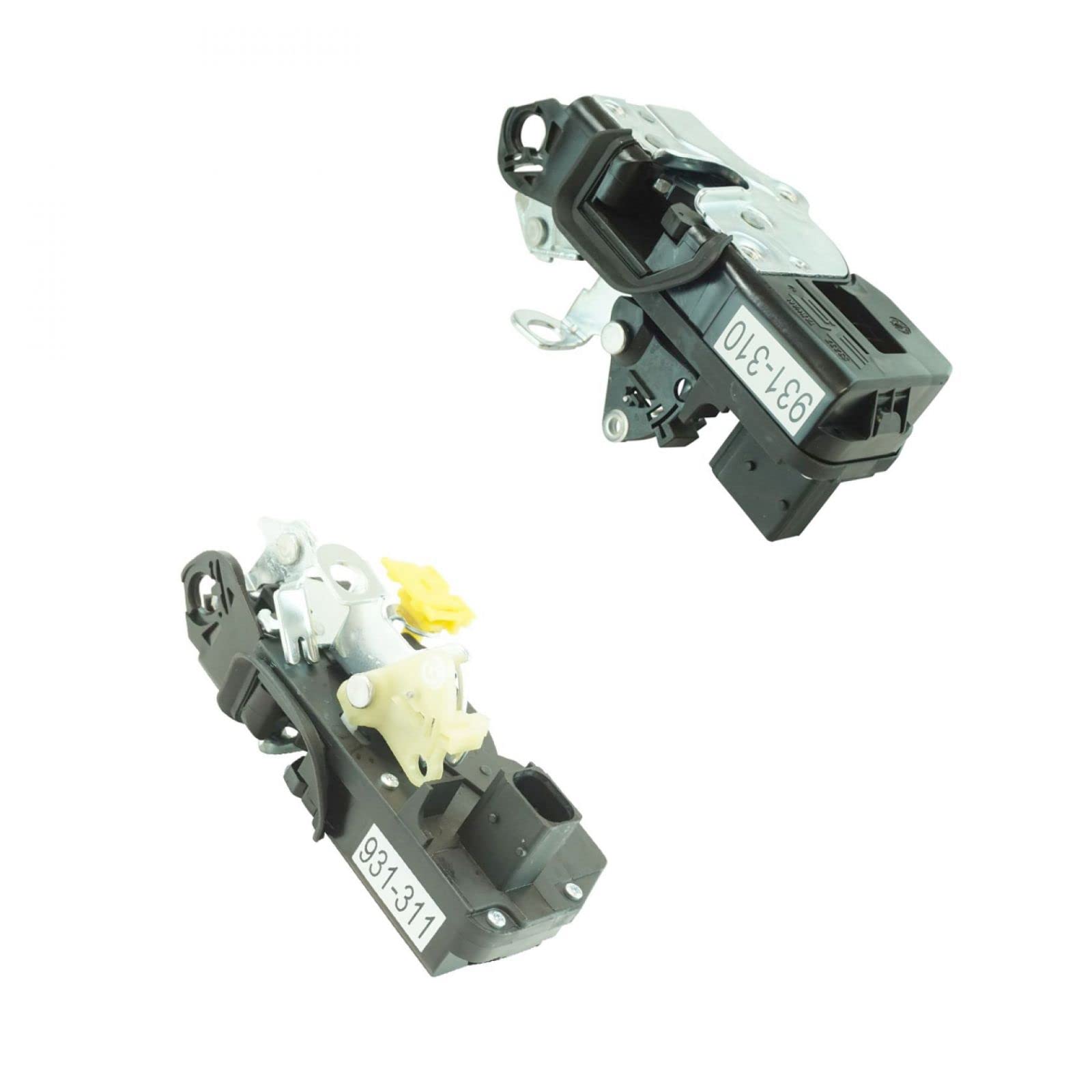 Front Power Door Lock Actuator & Integrated Latch Assembly Pair - Left & Right Side Replacement Parts for Car Door Repair | Compatible with Multiple Vehicle Models | Easy DIY Installation for Home Mechanics