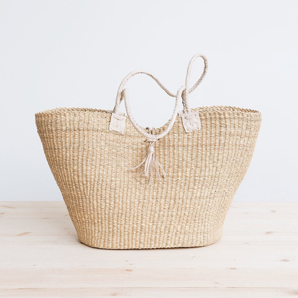 Braided Tassel Shopper Bag - Stylish Woven Handbag for Women | Perfect for Shopping, Beach & Everyday Use