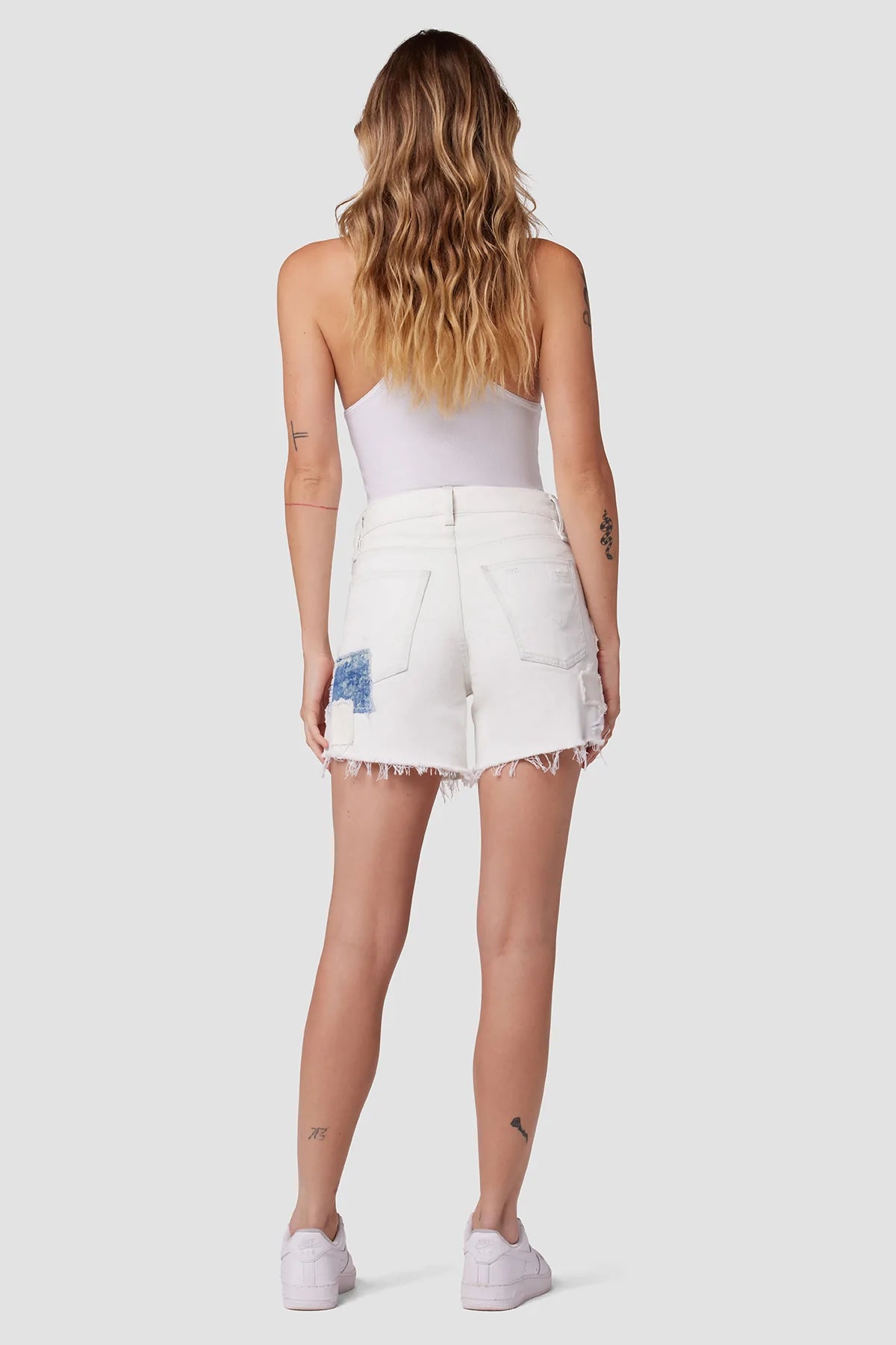 Devon High Rise Boyfriend Shorts for Men - Rip & Repair Denim Jeans | Casual Wear, Street Style & Everyday Comfort