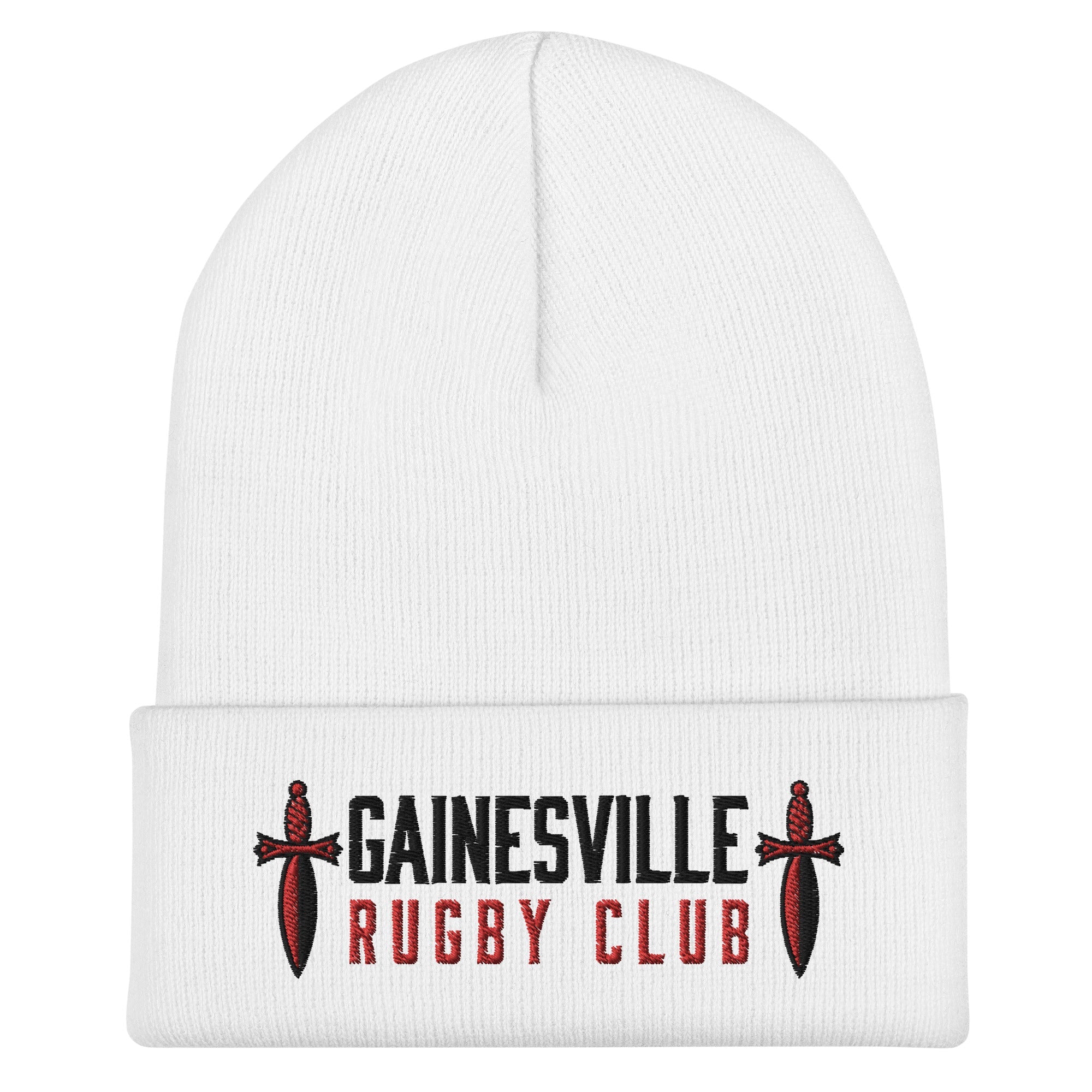 Gainesville Spartans RFC Cuffed Beanie - Warm Winter Knit Hat for Men & Women - Perfect for Rugby Fans, Outdoor Sports, and Cold Weather Activities