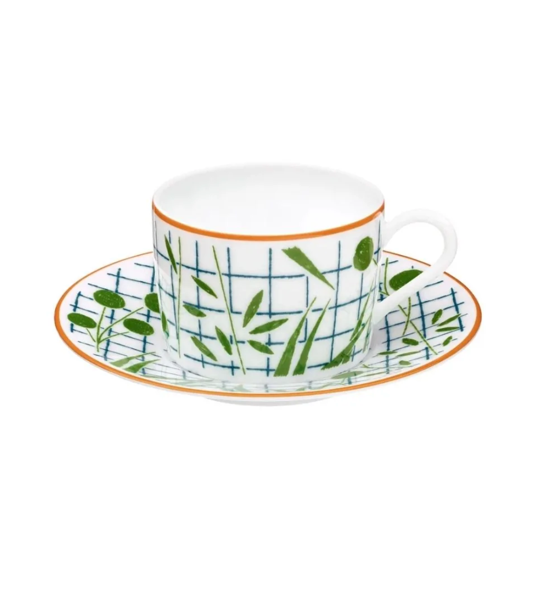 Elegant Floral Teacup and Saucer Set - Perfect for Afternoon Tea, Garden Parties & Home Decor