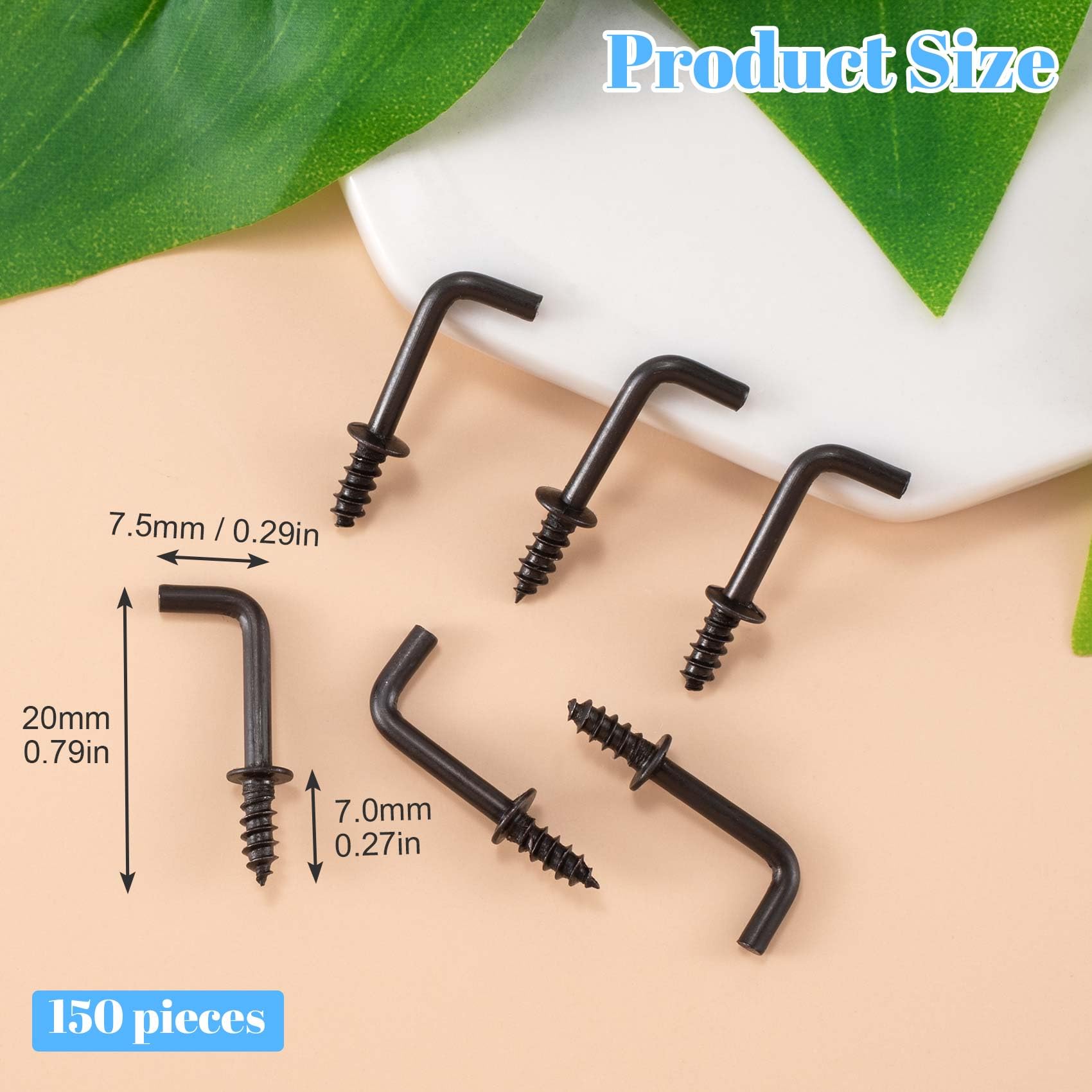 150pcs 1/2