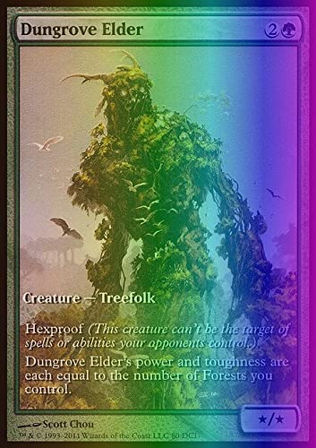 Magic: the Gathering Dungrove Elder Foil Card - MTG M12 Core Set Rare - Collectible Trading Card Game for Deck Building & Strategy Battles
