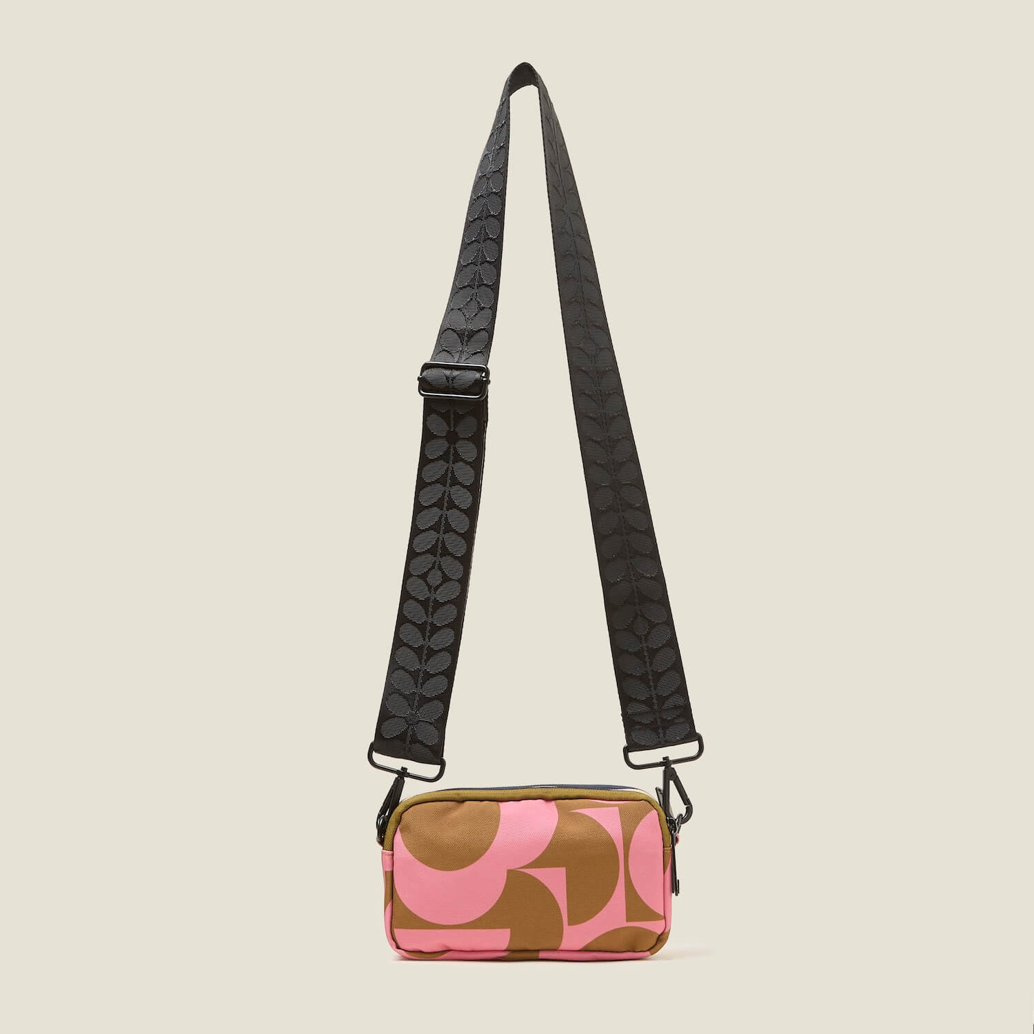 Stylish Tripod Crossbody Bag with Flower Prism Design - Perfect for Travel, Shopping & Everyday Use