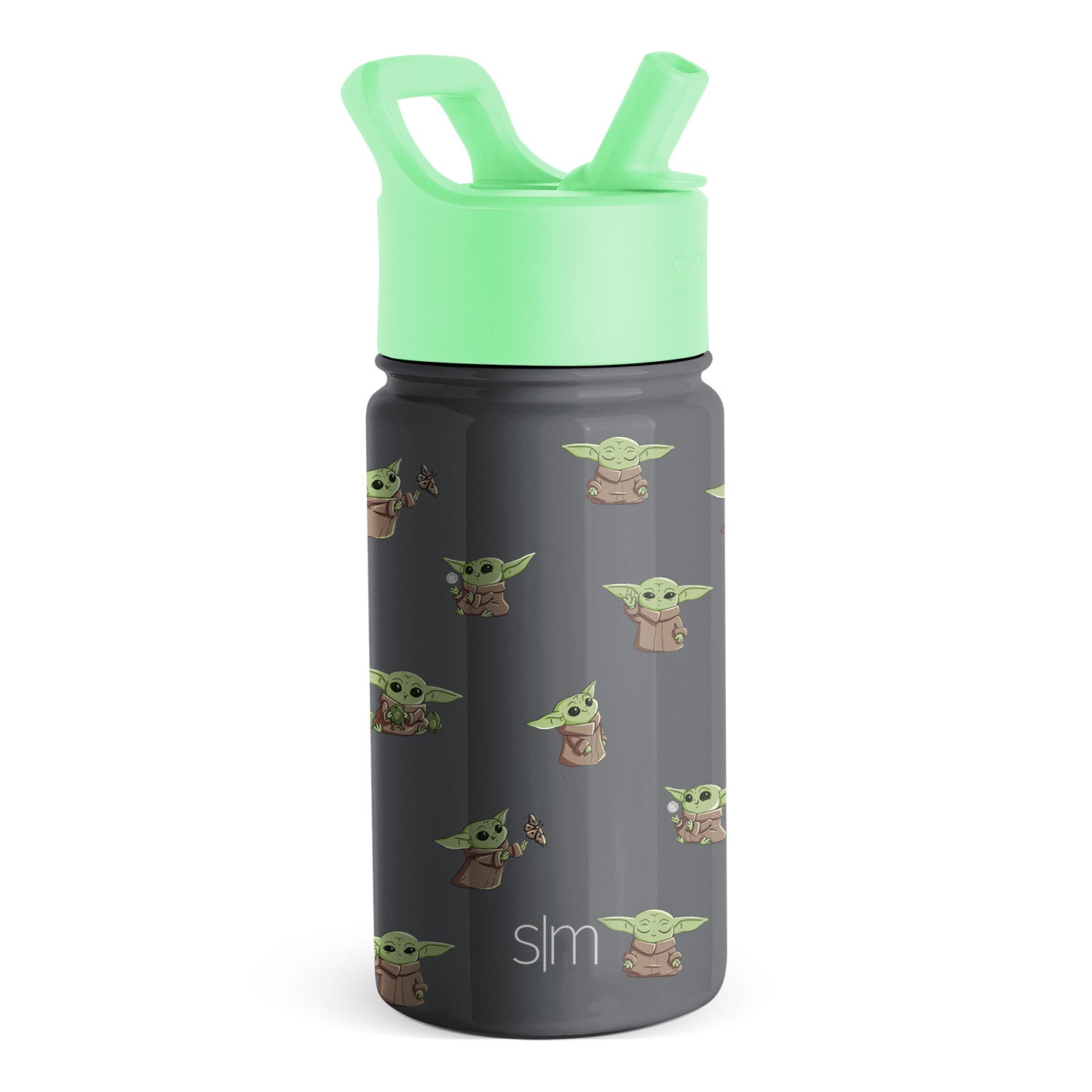 Summit Kids Water Bottle with Straw Lid - BPA Free, Leak Proof, Insulated Stainless Steel Bottle for School, Sports & Outdoor Activities