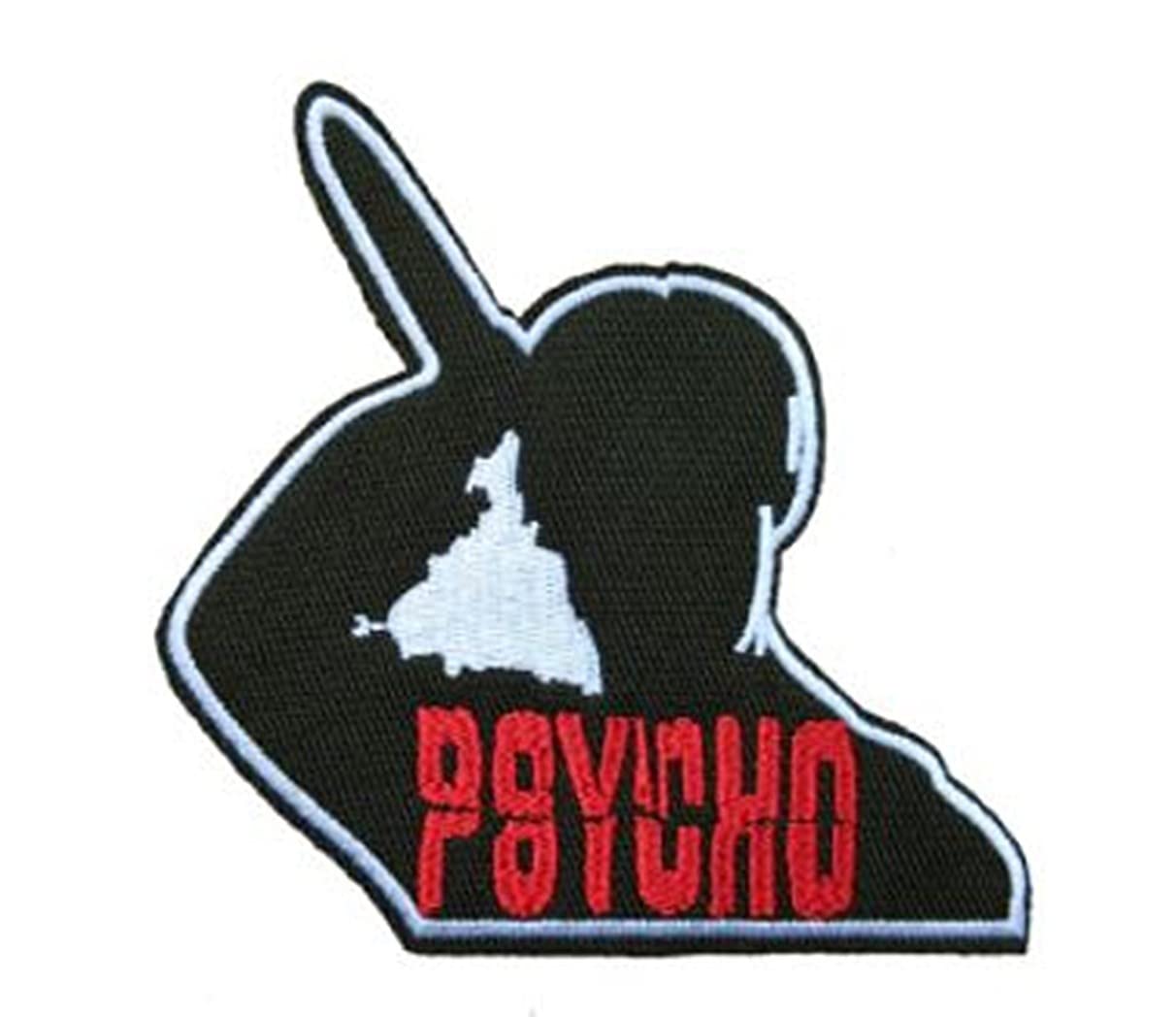 Psycho Movie Knife Embroidered Iron-On Patch 3.5