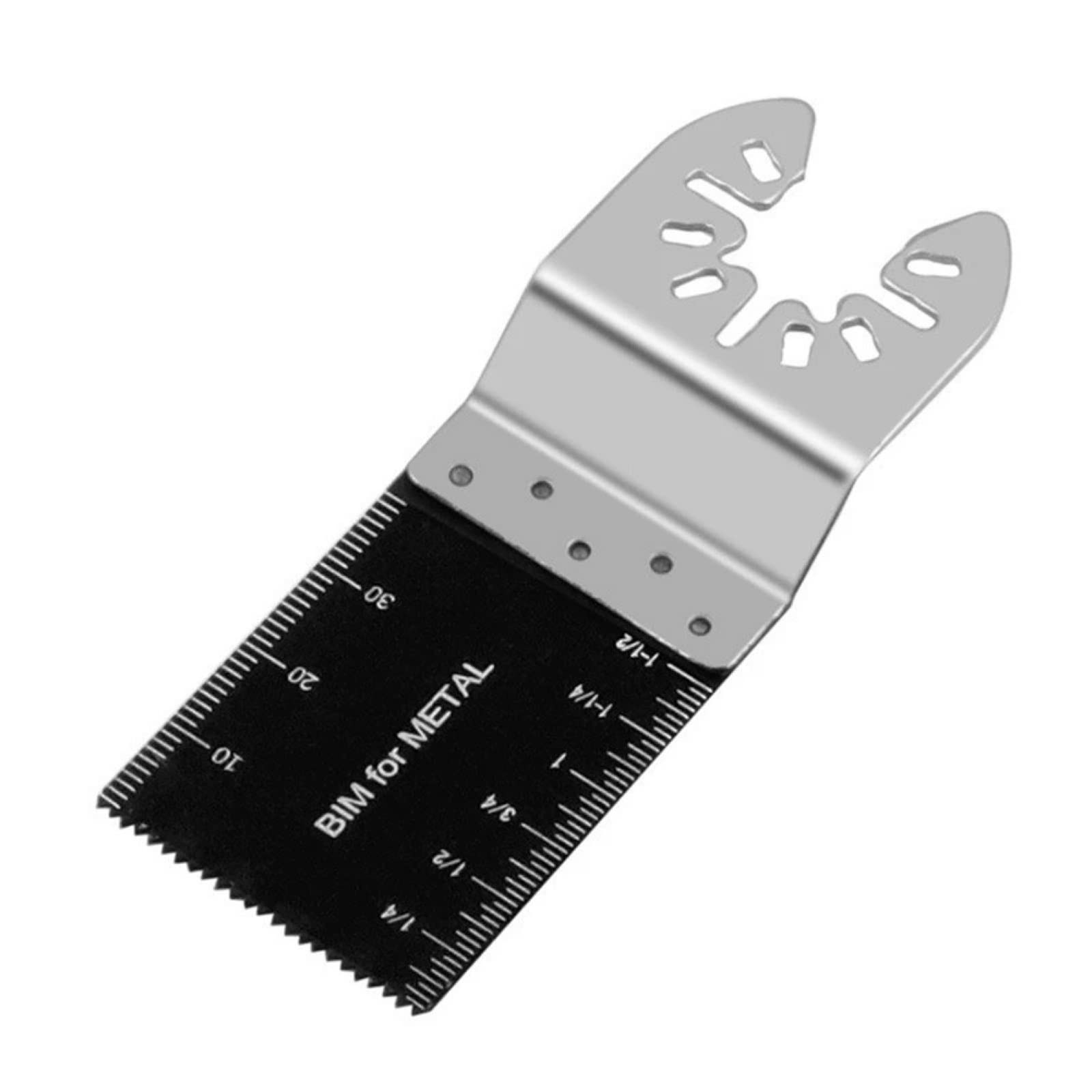 10-Pack Bi-Metal Oscillating Multi-Tool Saw Blades - Universal Quick Release Blades for Cutting Metal, Wood & Plastic - Durable Multi-Tool Accessories for DIY Projects, Home Renovation & Construction Work (10Pcs Bi-Metal)