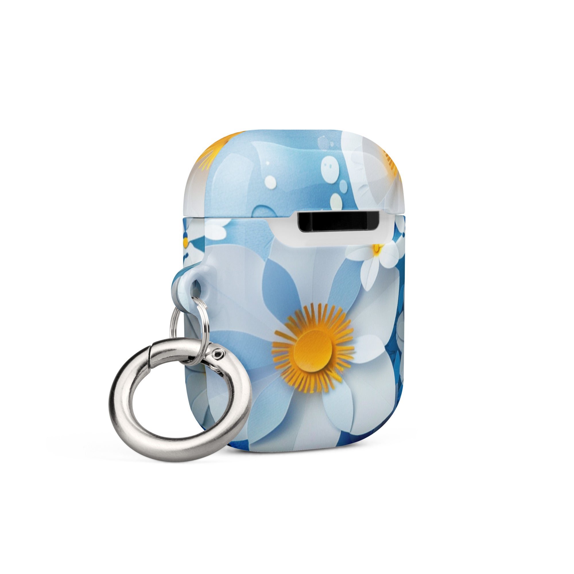 Premium Daisy Sky AirPods Case - Shockproof & Scratch-Resistant Cover for AirPods 1/2/3/Pro - Cute Floral Design Protective Case for Gym, Travel & Everyday Use