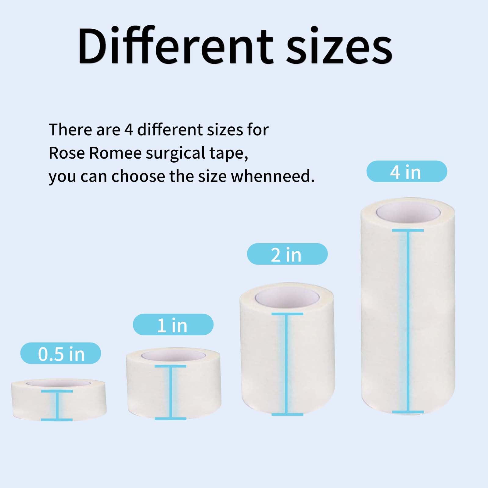 6 Rolls Micropore Tape 1/2 Inch & 1 Inch | Hypoallergenic Medical Paper Tape for Wound Care & Surgical Use | Sensitive Skin Friendly First Aid Tape | Nose Shaping Tape for Sleeping & Gauze Bandage Securing | Ideal for Hospitals, Clinics and Home First Aid Kits