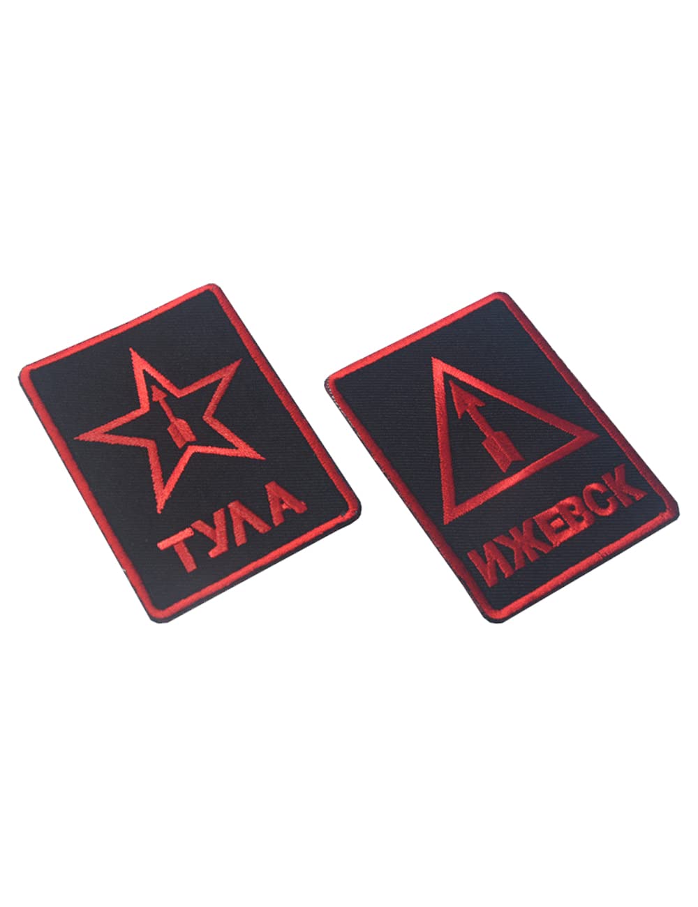 6PCS Russian FSB KGB Special Forces Tactical Patches - Embroidered Alpha Group Morale Patches with Hook & Loop Backing - Perfect for Military Collectors, Tactical Gear & Cosplay Costumes