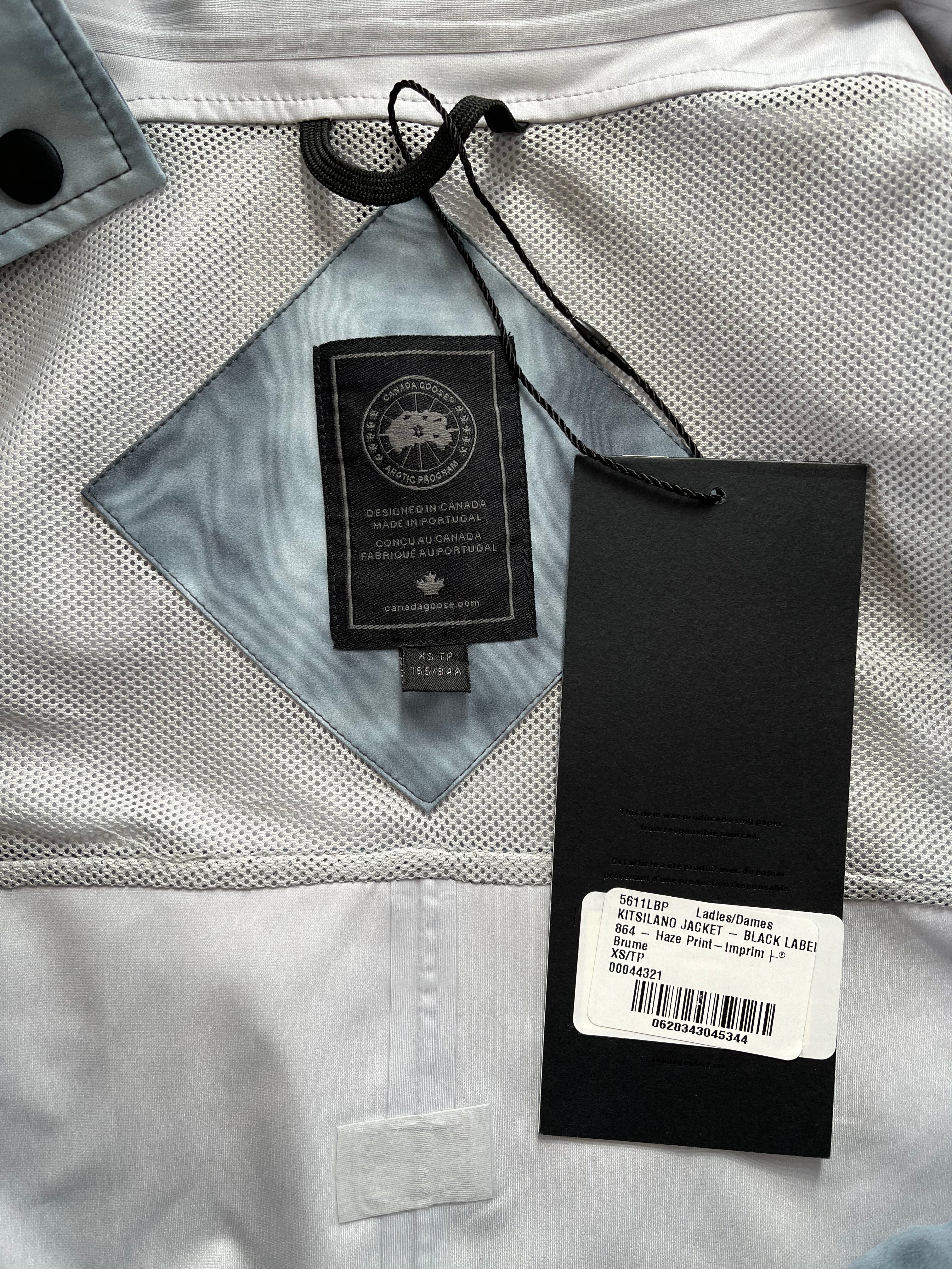 Canada Goose Haze Kitsilano Black Label Women's Winter Jacket - Waterproof, Windproof & Warm Parka for Cold Weather - Perfect for Snowy Days, Outdoor Adventures & City Commutes