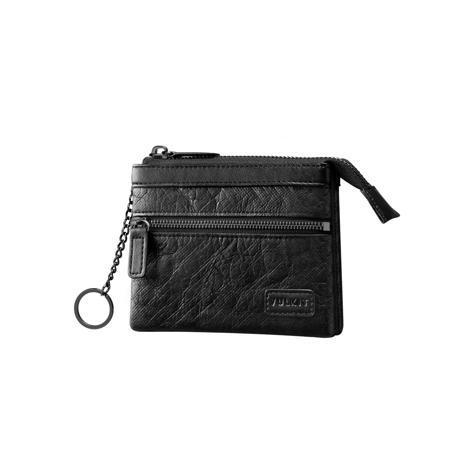 RFID Blocking Waterproof Card Wallet with Removable Keychain - Secure Travel & Everyday Use for Credit Cards, IDs & Cash