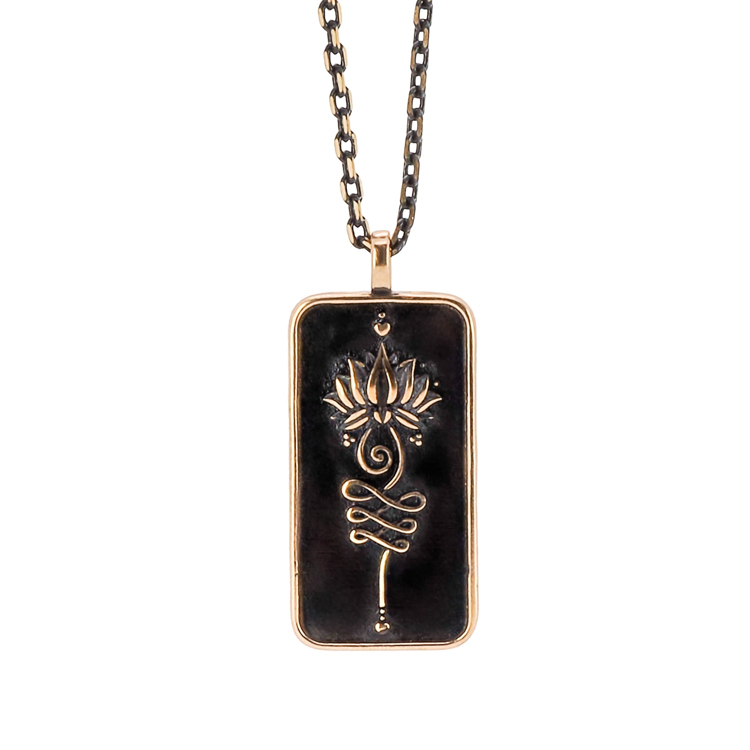 Unalome Necklace for Women - Spiritual Symbol Pendant for Self Love & Inner Peace - Perfect for Meditation, Yoga & Mindful Living