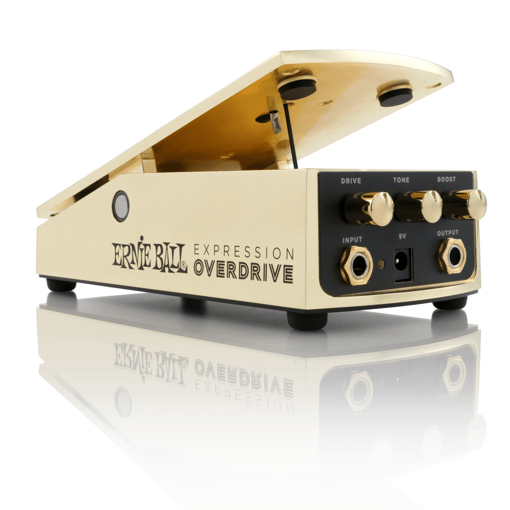 Ernie Ball Expression Series Overdrive Pedal - Premium Guitar Effects Pedal for Rock & Blues - Perfect for Stage Performances & Studio Recording