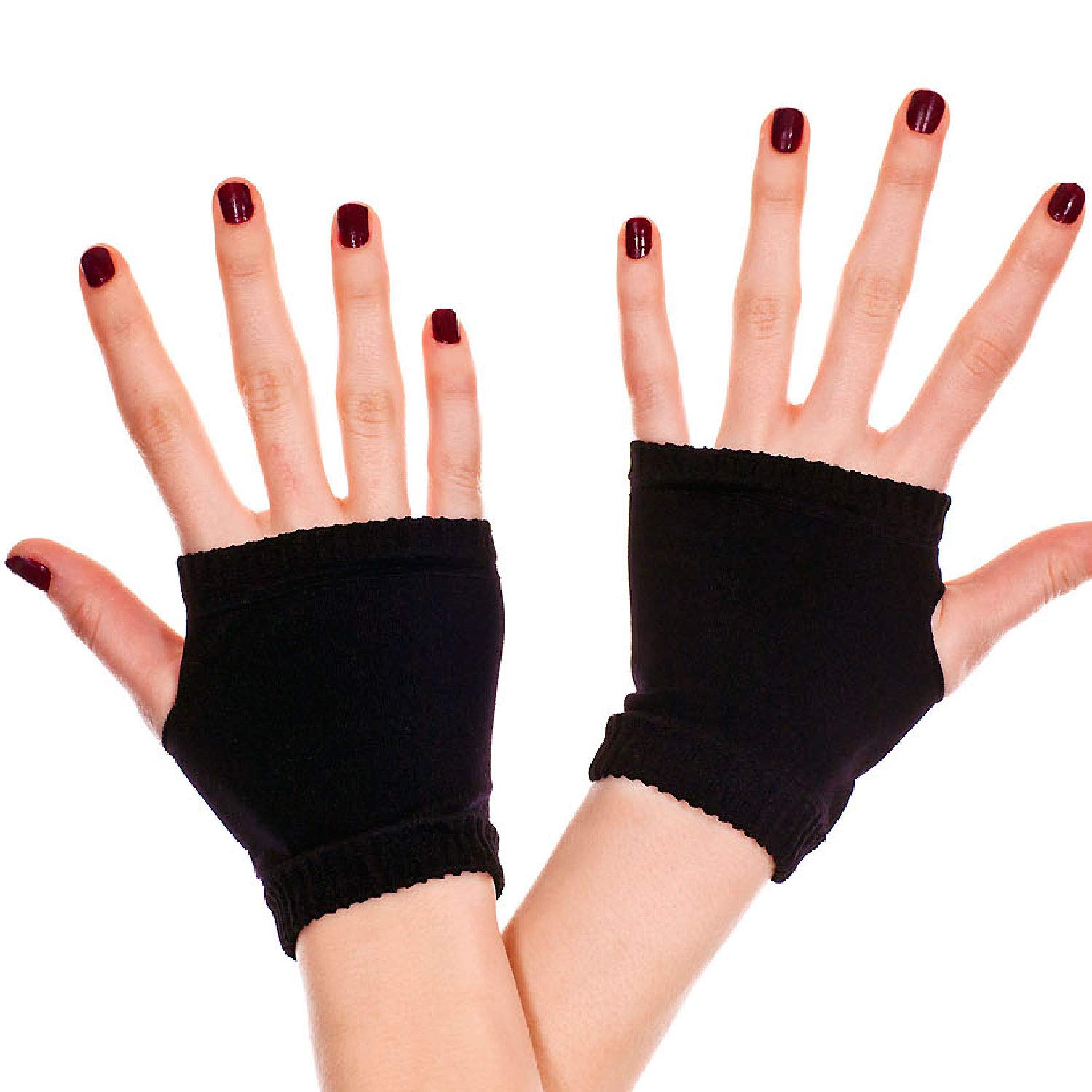 Women's Fashionable Fingerless Gloves - Soft Knit Texting Gloves for Winter, Cold Weather & Outdoor Activities - Perfect for Driving, Typing, and Smartphone Use