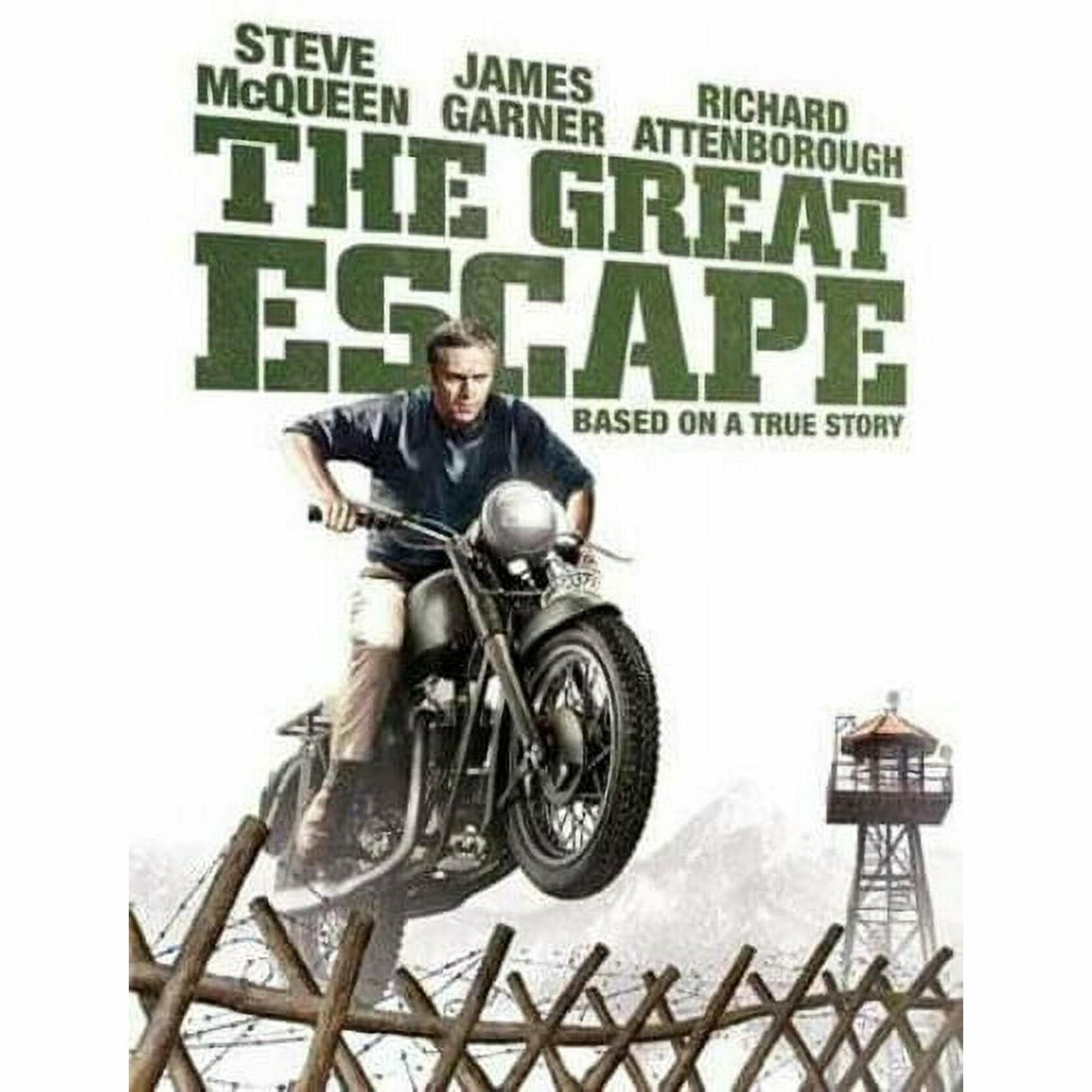 The Great Escape (1963) DVD - Classic WWII Prison Break Movie for Home Entertainment & Movie Nights