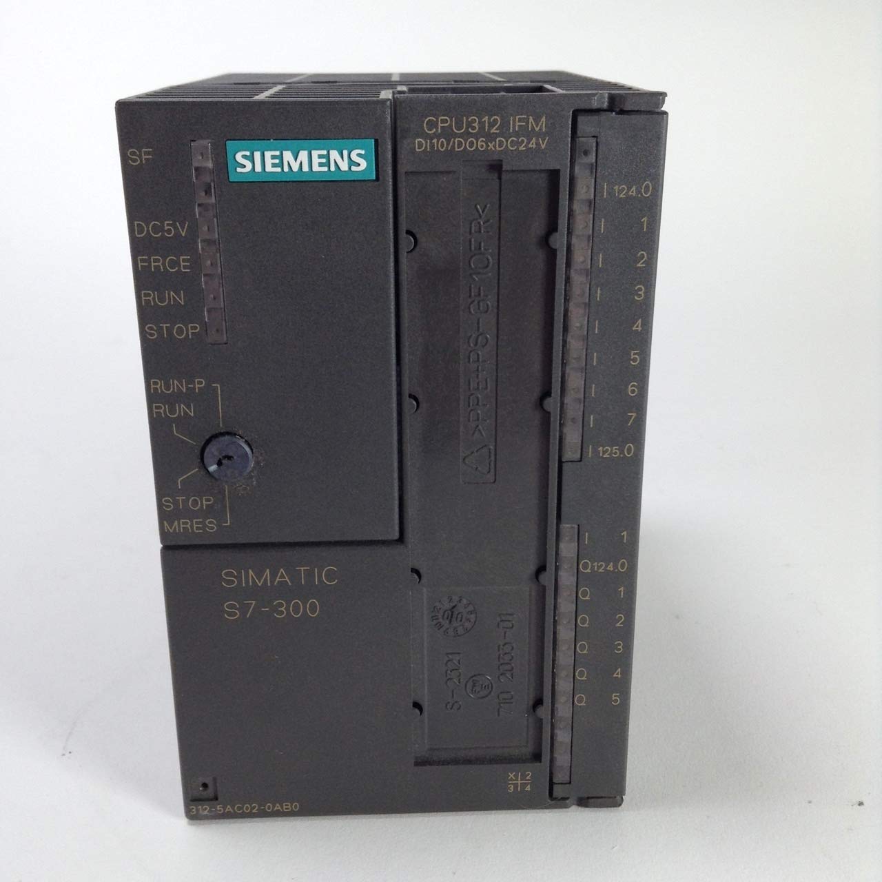 Siemens 6ES7312-5AC02-0AB0 CPU 312 IFM Processor Module - Industrial Automation Control for PLC Systems