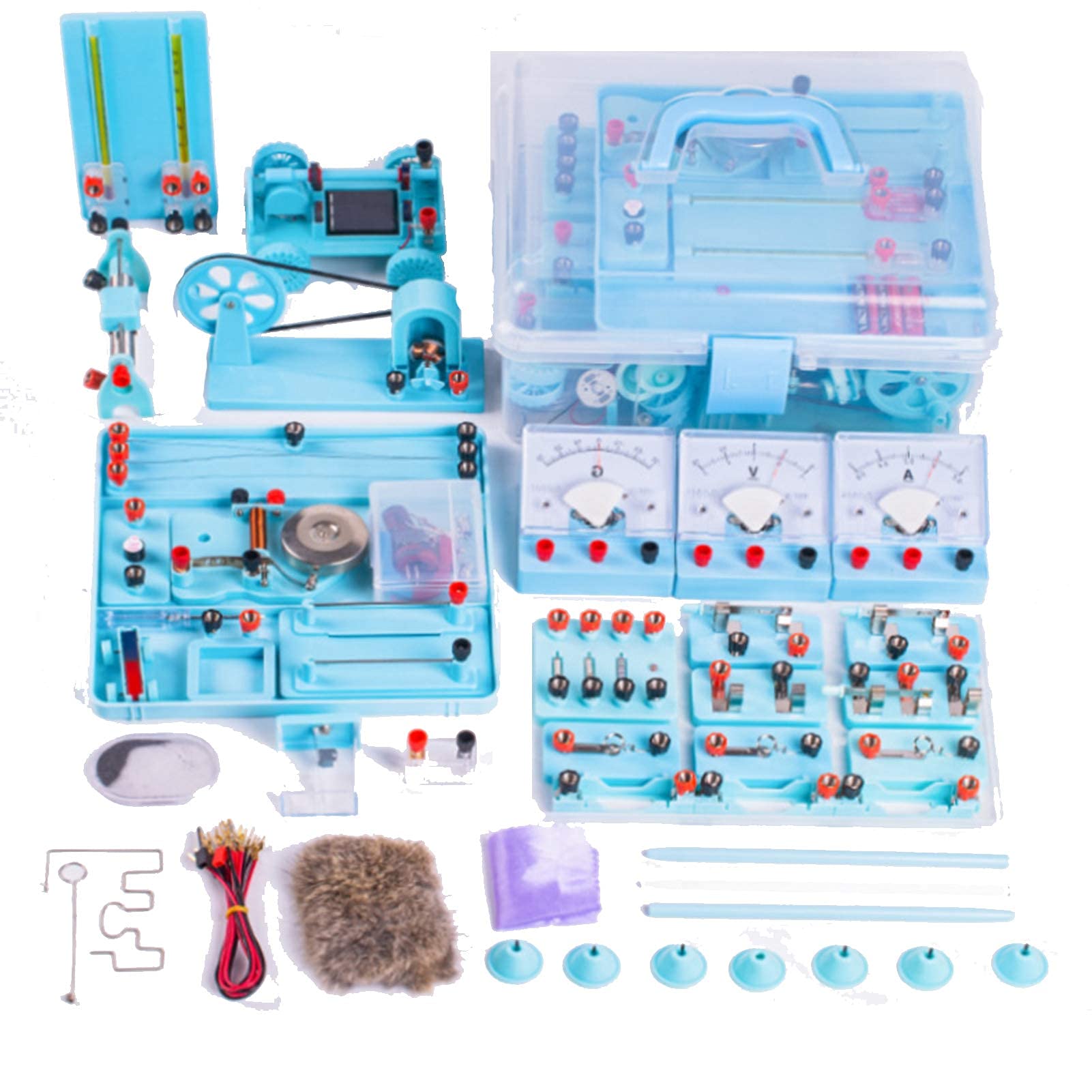 Electricity Experiment Kit for Kids - Physics Classroom Learning Tools, Middle School Science Lab Supplies, STEM Educational Toys for Hands-on Experiments | Perfect for School Projects & Home Science Activities