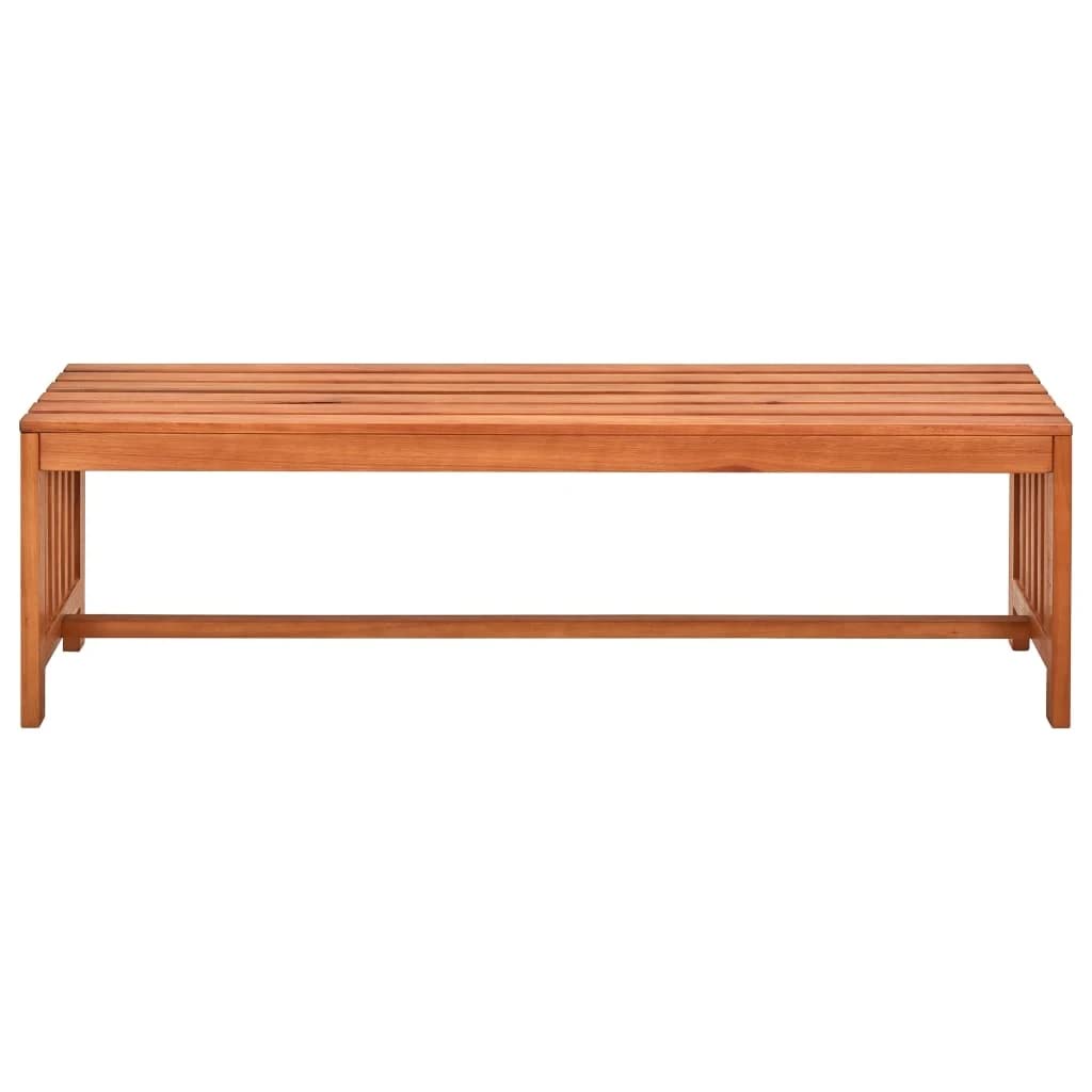 Premium Eucalyptus Wood Patio Bench - 51.2
