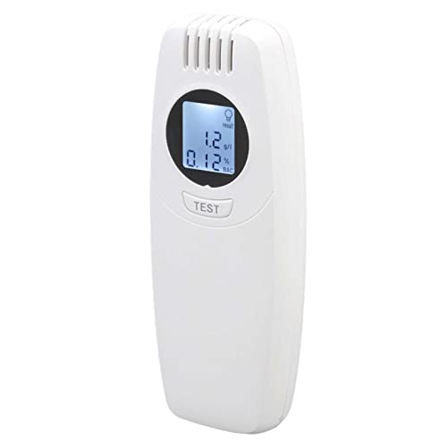 Portable Breathalyzer - High Sensitivity Alcohol Tester with Anti-Interference & Intelligent Alarm for Car, Home & Workplace Safety