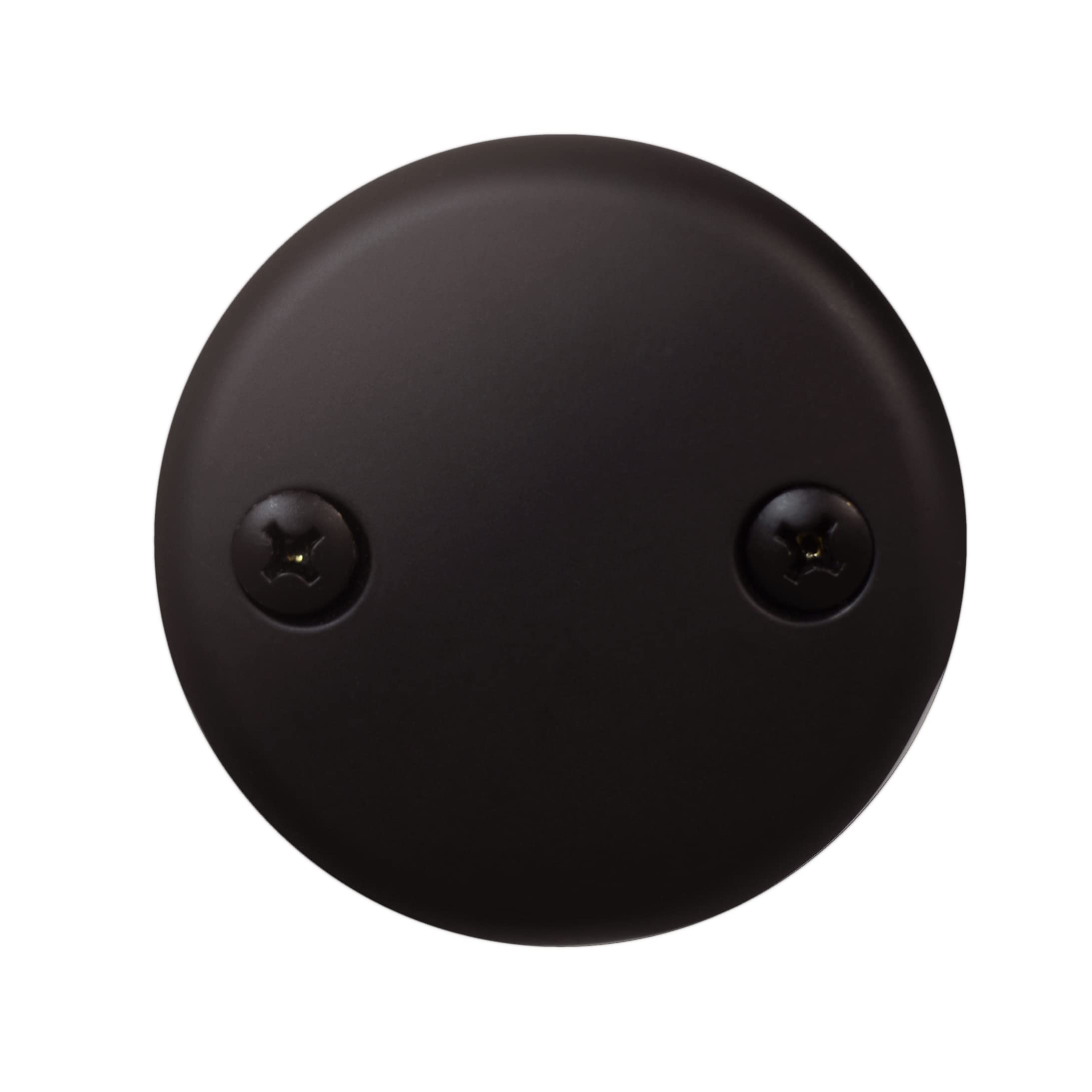 Westbrass D3264-20G-12 22.5 Inch 20 Gauge Oil Rubbed Bronze Bath Waste & Overflow Drain Kit with Pull & Close Drain Plug and 2-Hole Faceplate - Perfect for Bathtub Drain Replacement and Bathroom Renovation