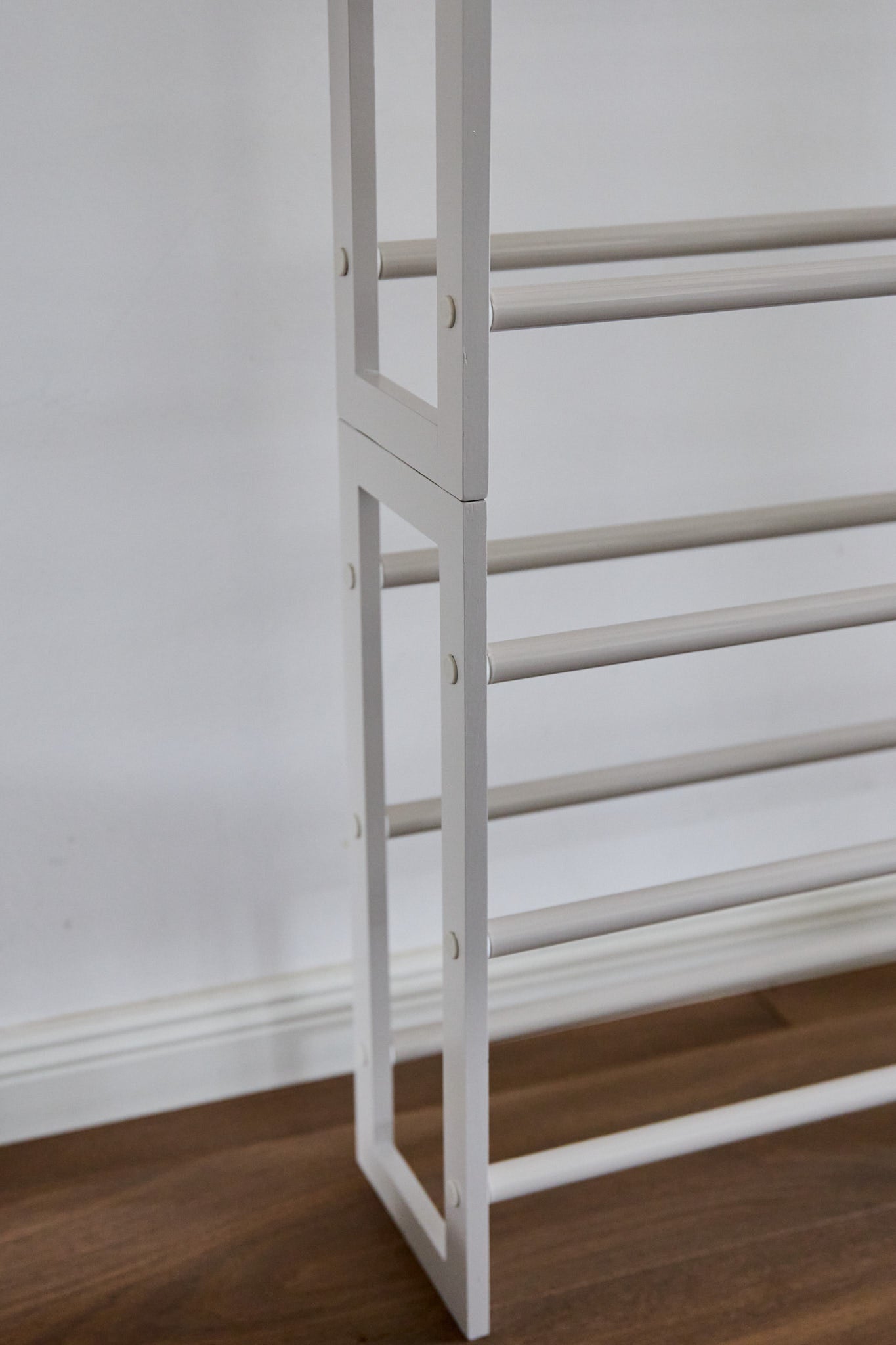 Expandable Wooden Shoe Rack Organizer - Space Saving Storage for Entryway, Closet & Bedroom - Holds 12-24 Pairs of Shoes