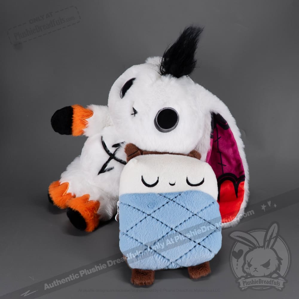 Plushie Dreadfuls Bed Rot Bunny - Soft Stuffed Animal Toy for Kids, Cute Plush Bunny for Bedroom Decor, Sleep Companion & Stress Relief Gift
